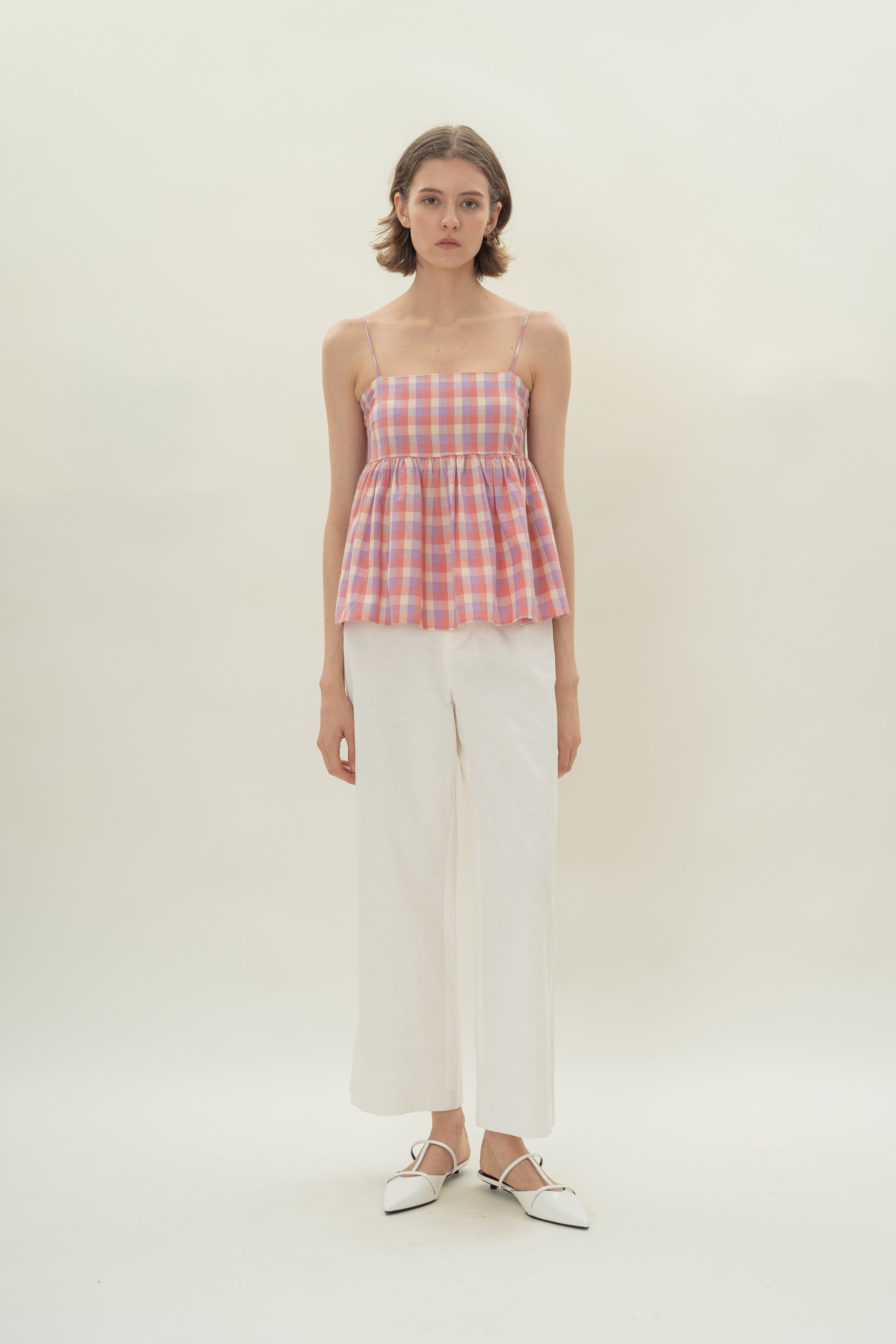 Cami Top in Joie Gingham