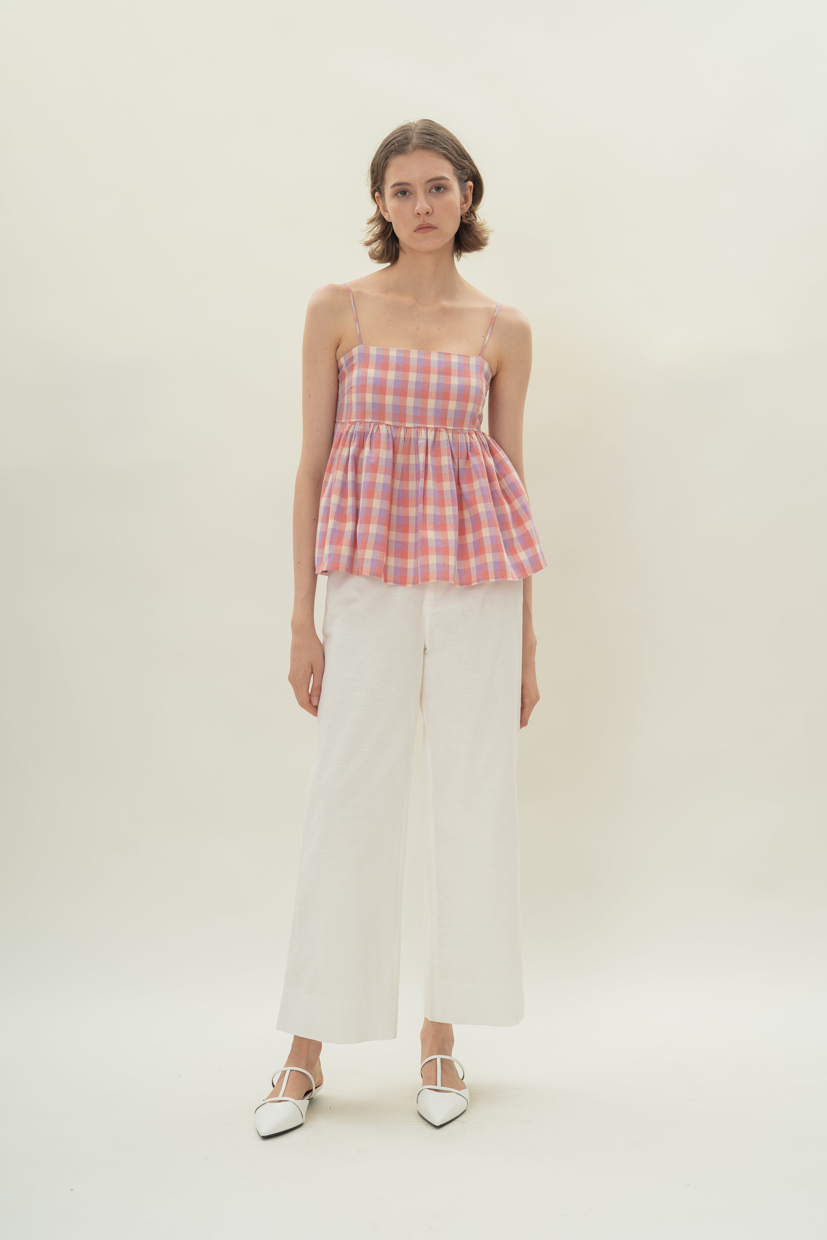 Cami Top in Joie Gingham