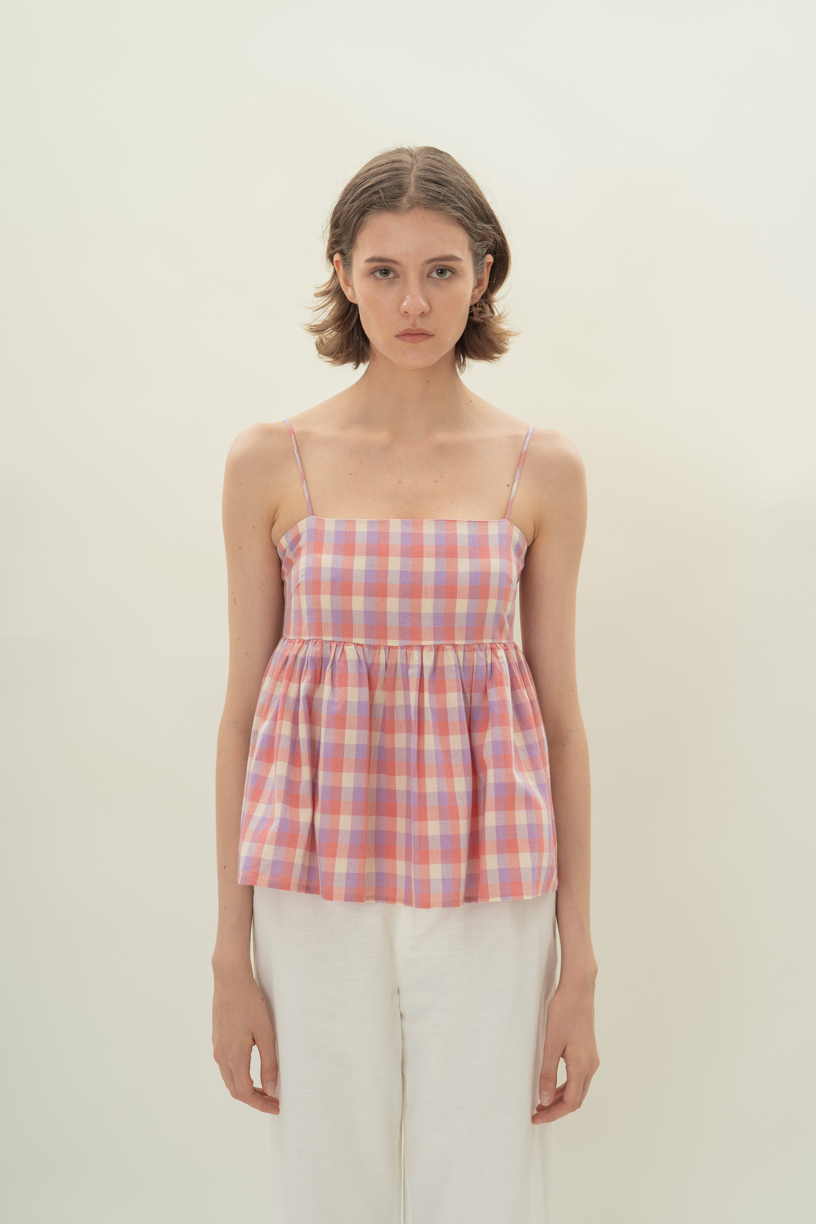 Cami Top in Joie Gingham