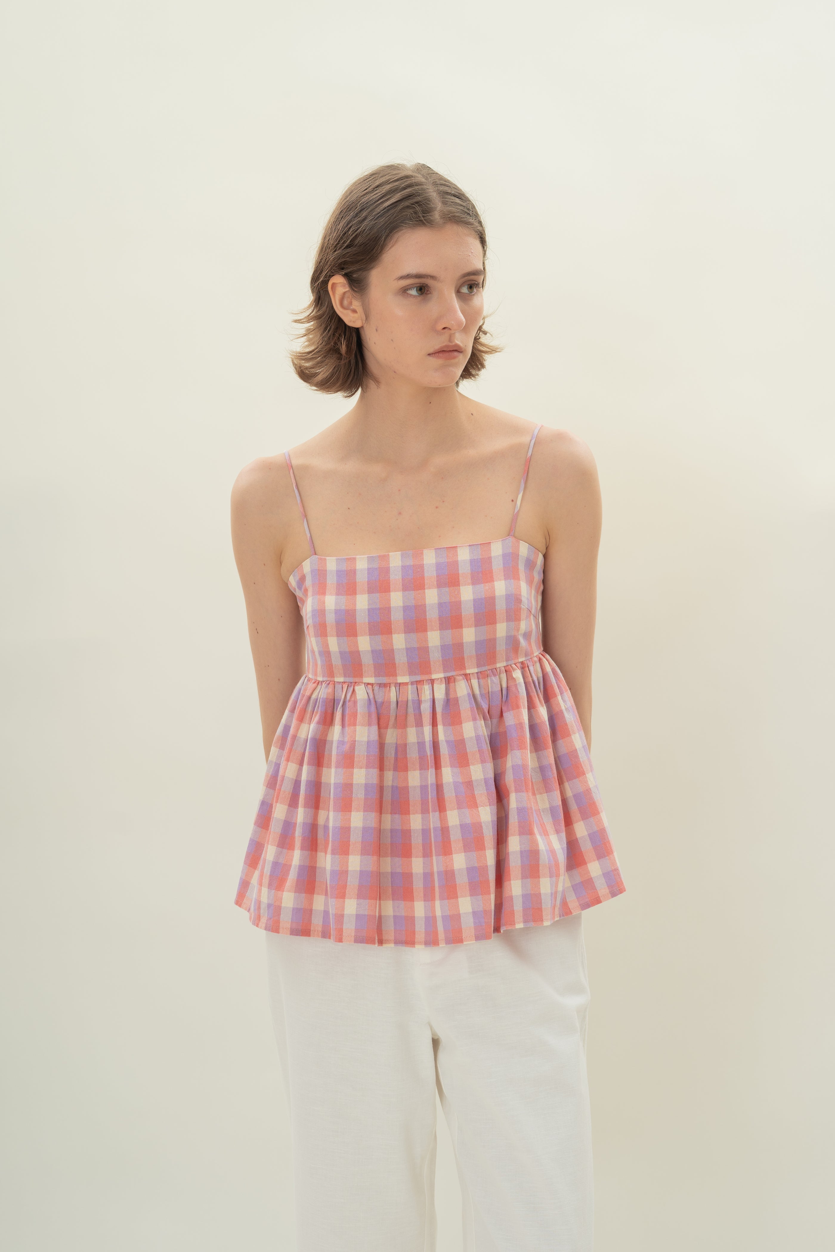 Cami Top in Joie Gingham