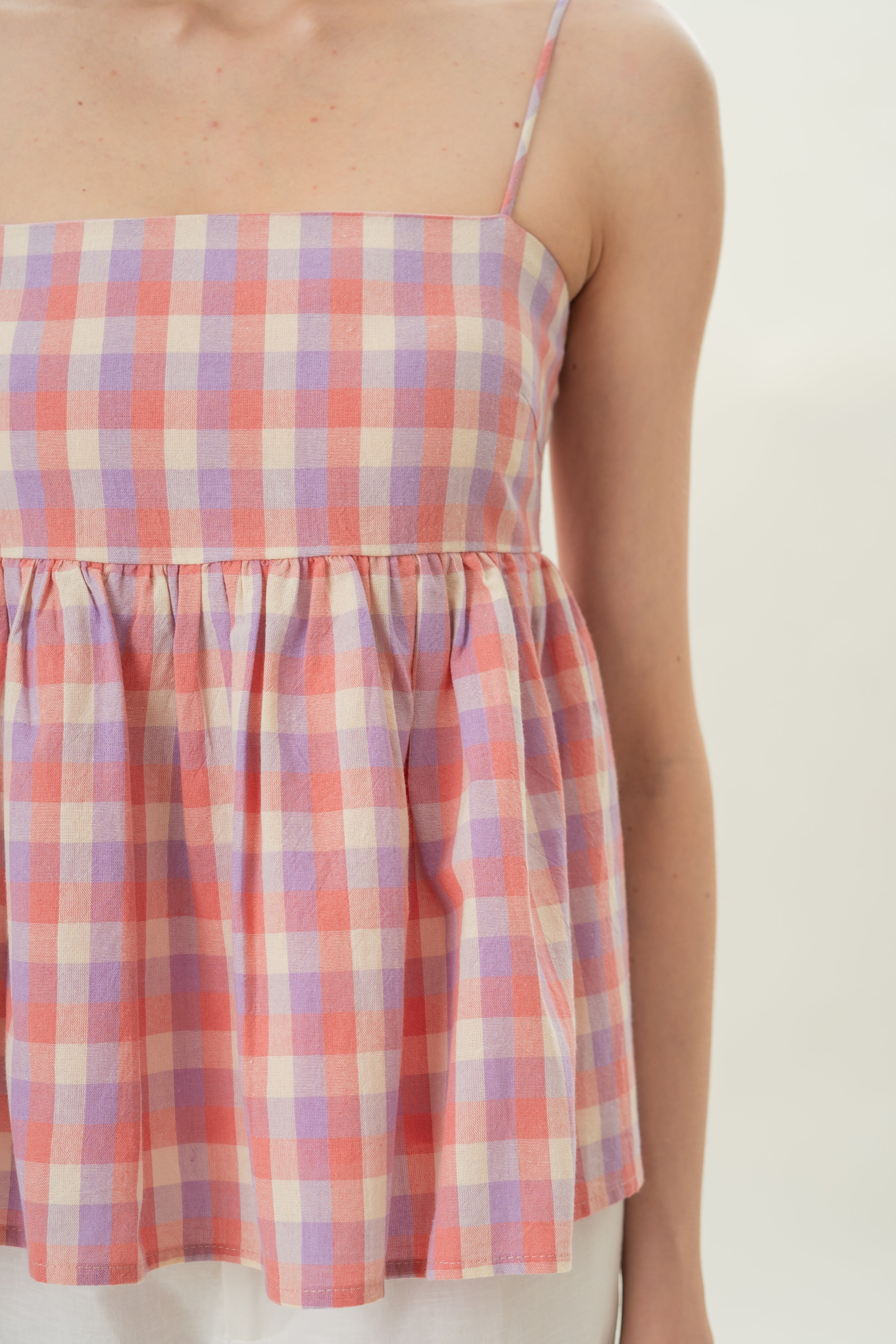 Cami Top in Joie Gingham