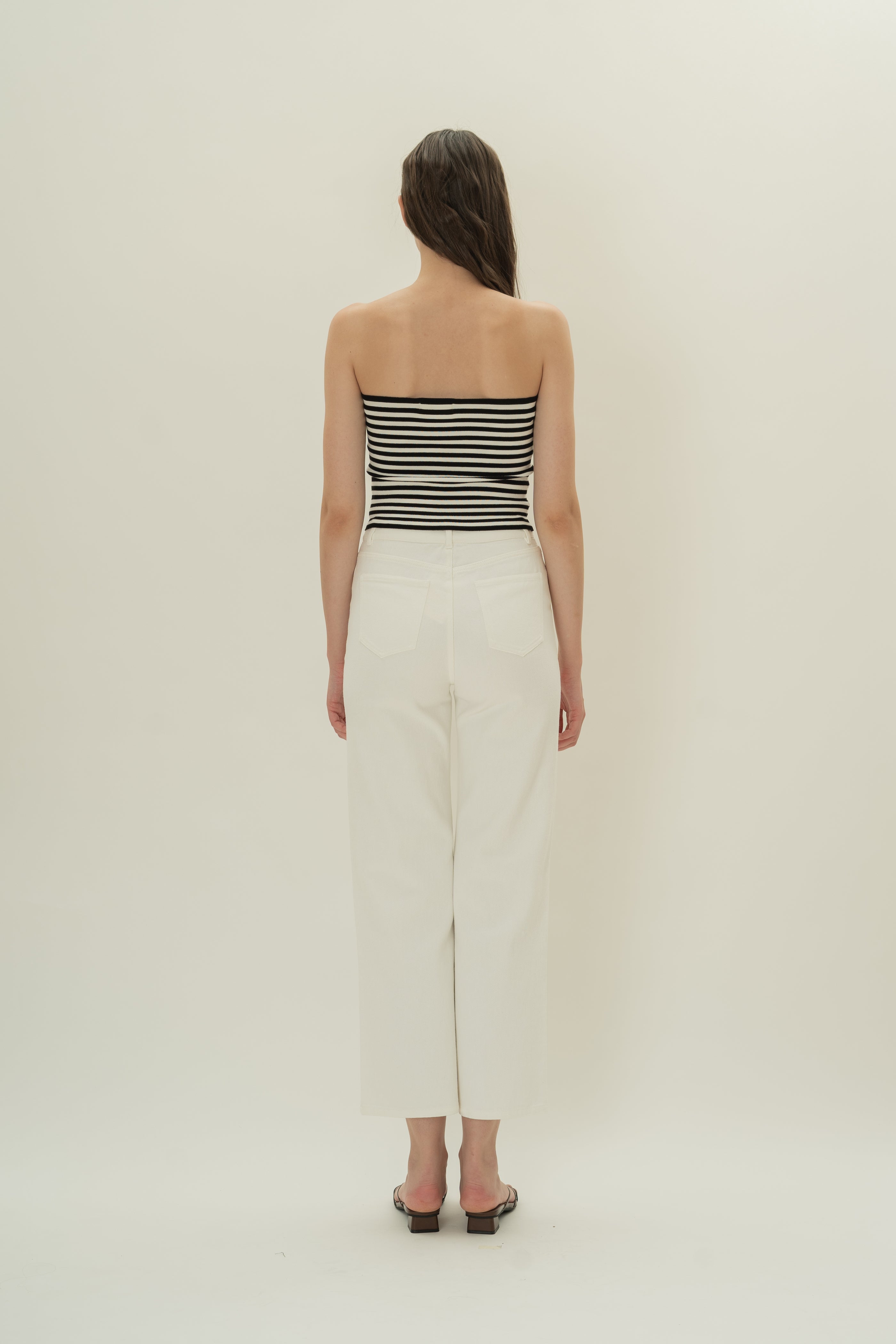 Knitted Bandeau in Stripe
