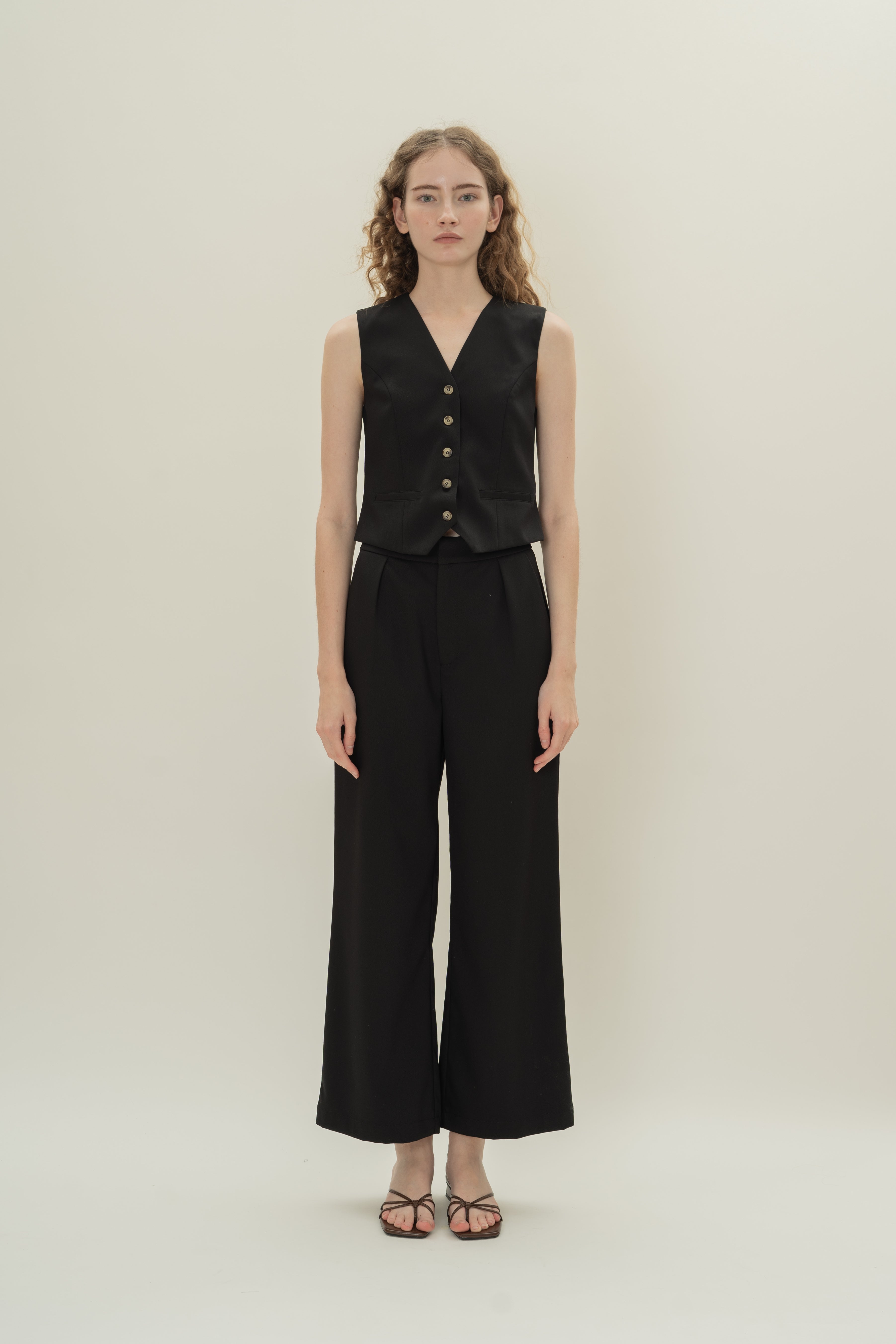 Suiting Waistcoat in Black