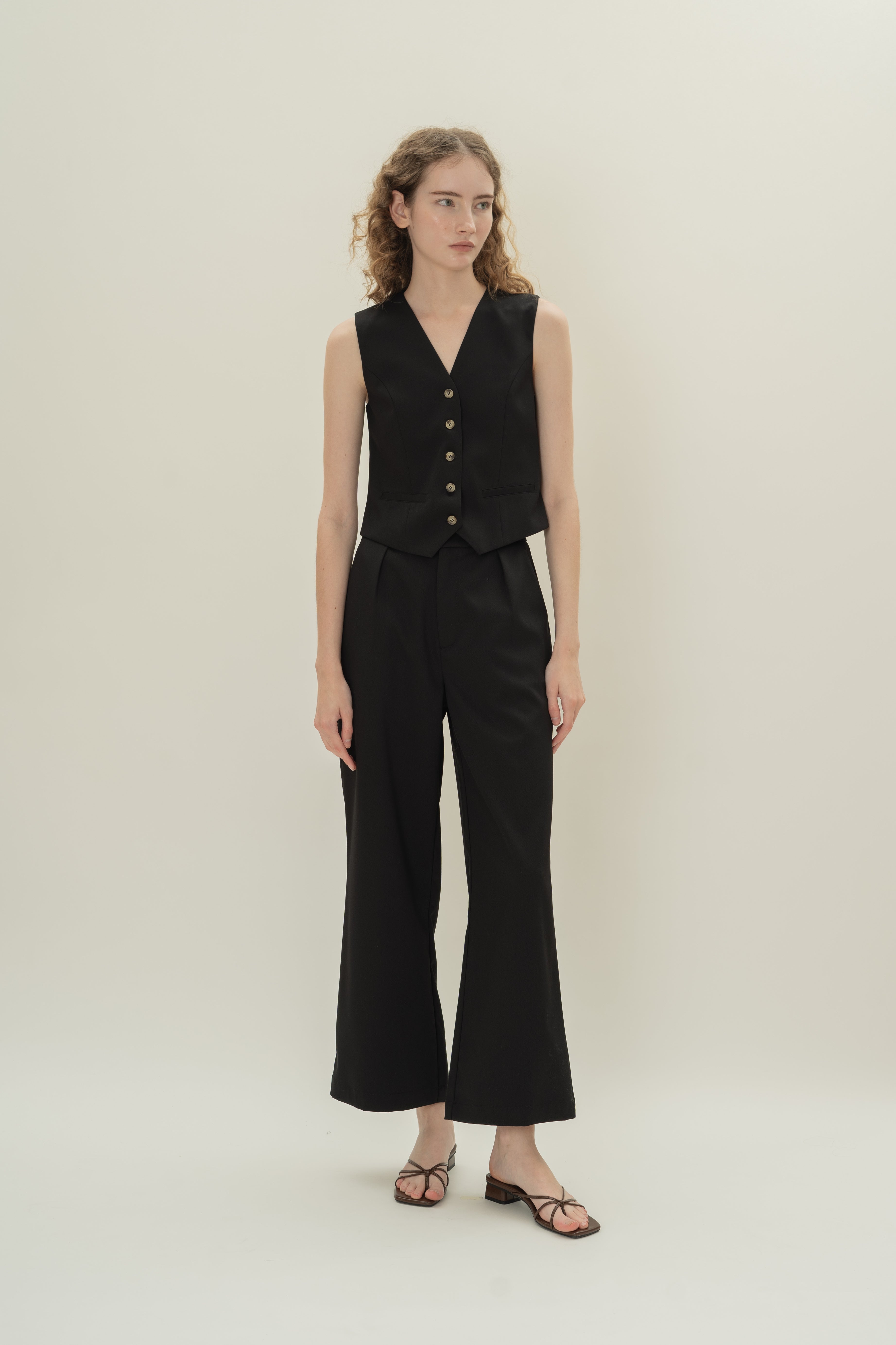 Suiting Waistcoat in Black