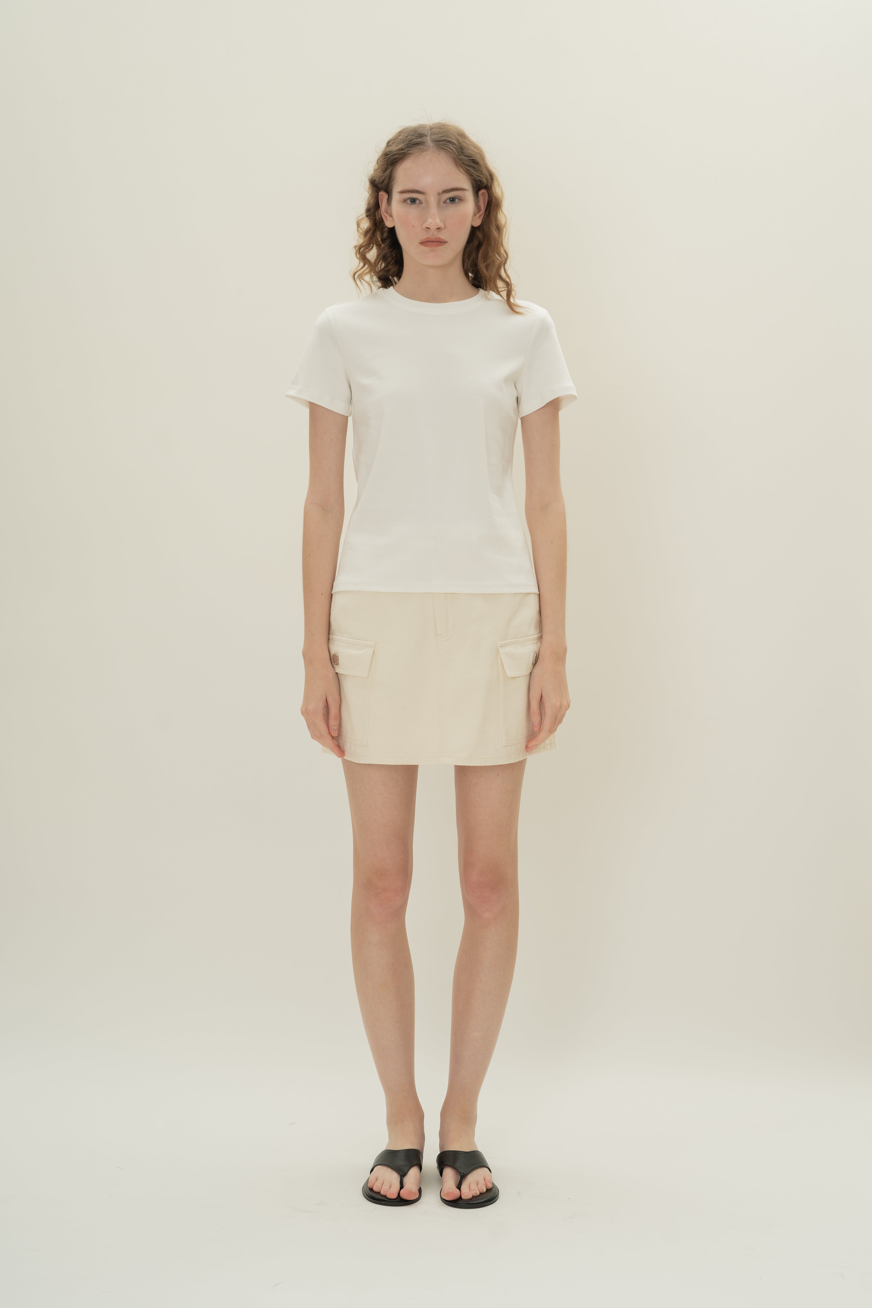 Slim Fit Tee in White (N°.04)