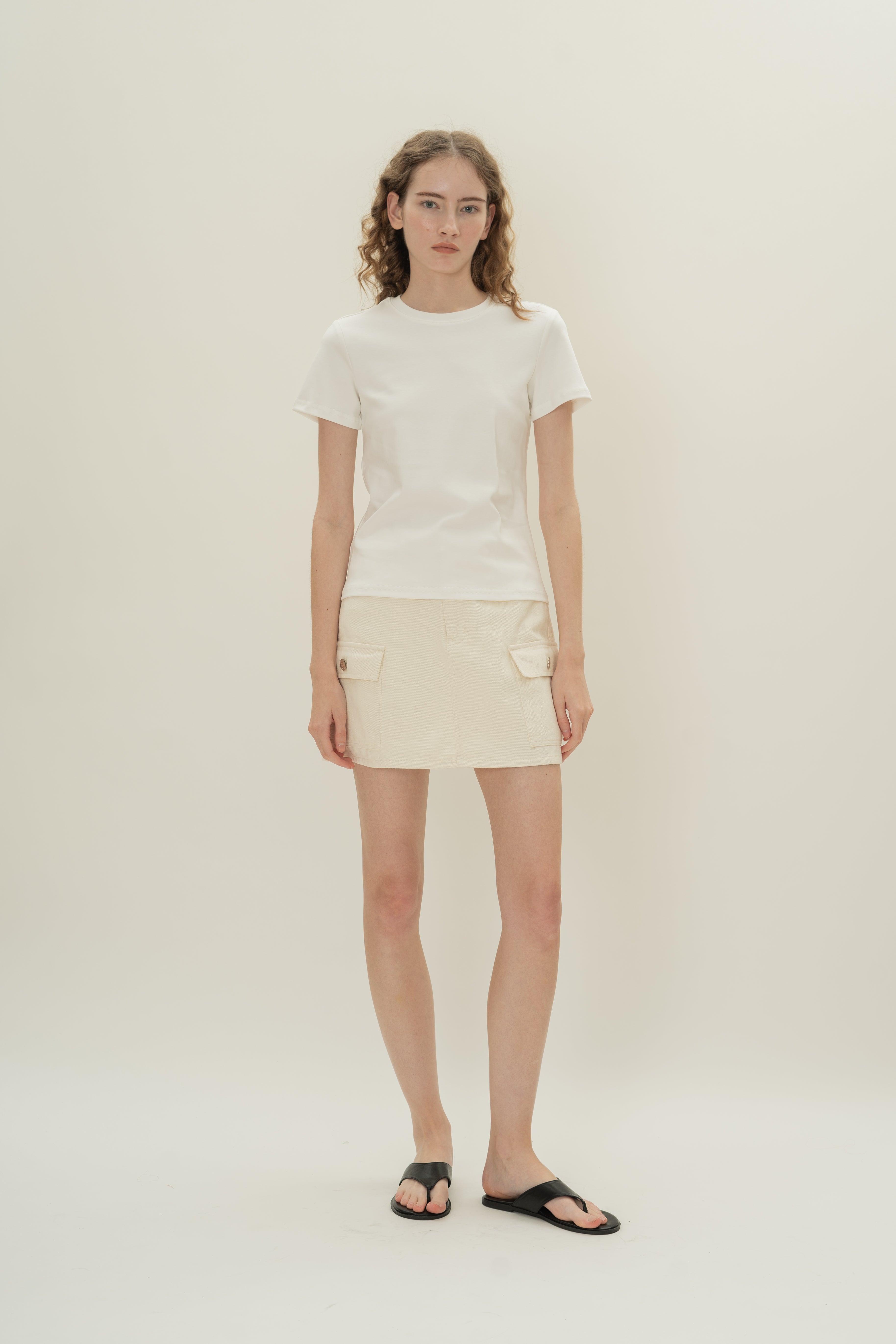 Slim Fit Tee in White (N°.04)