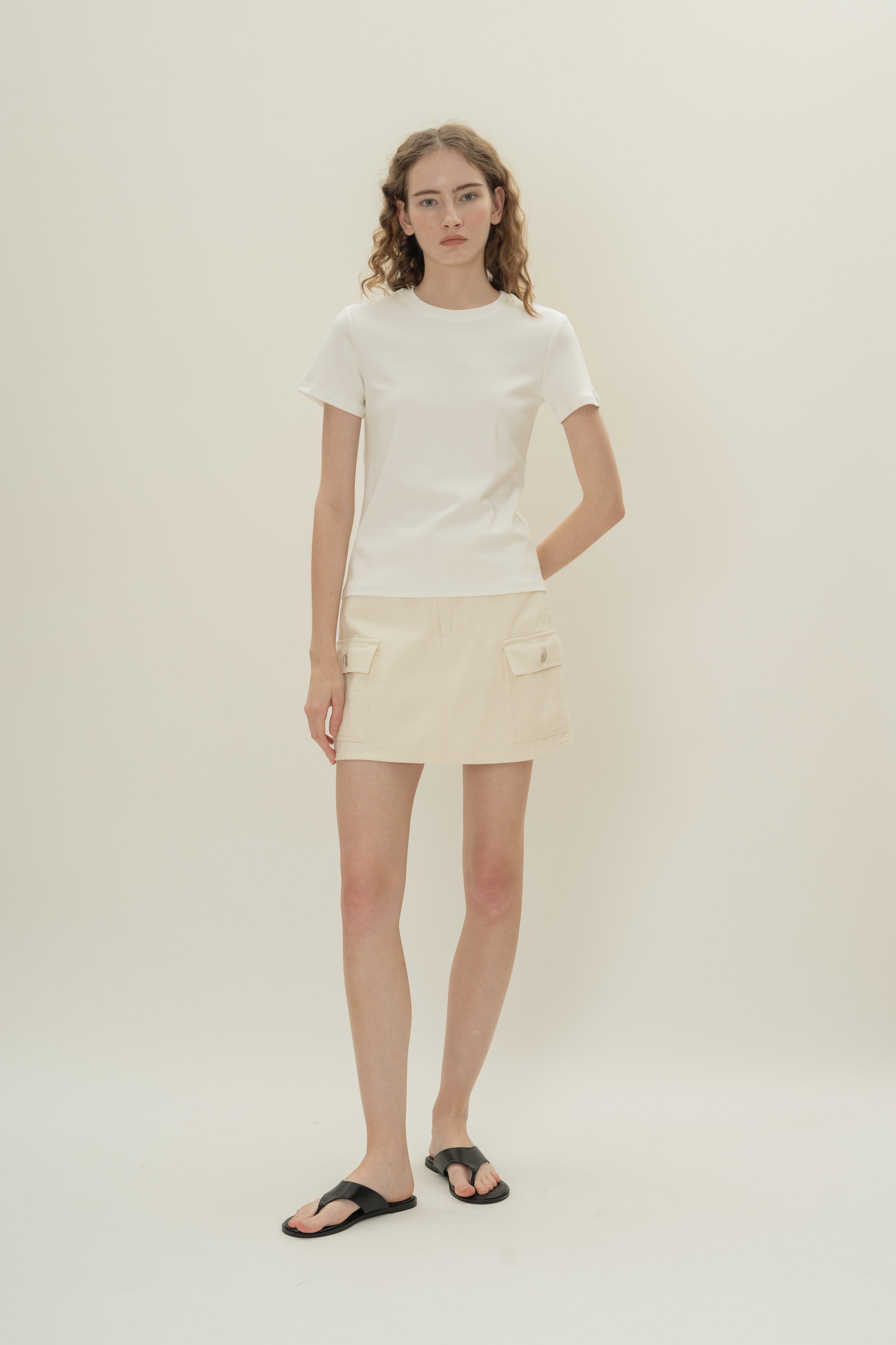 Slim Fit Tee in White (N°.04)
