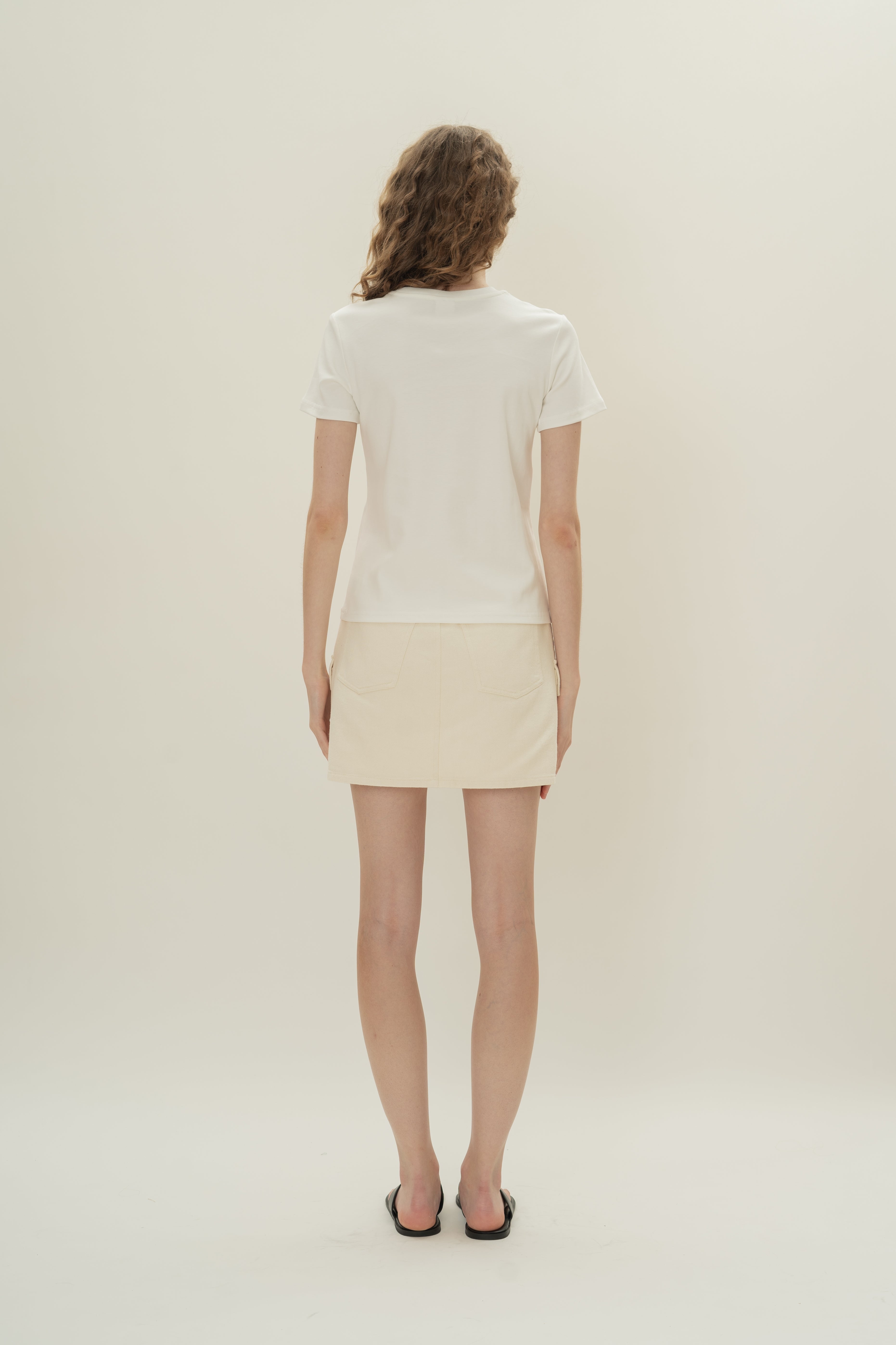 Slim Fit Tee in White (N°.04)