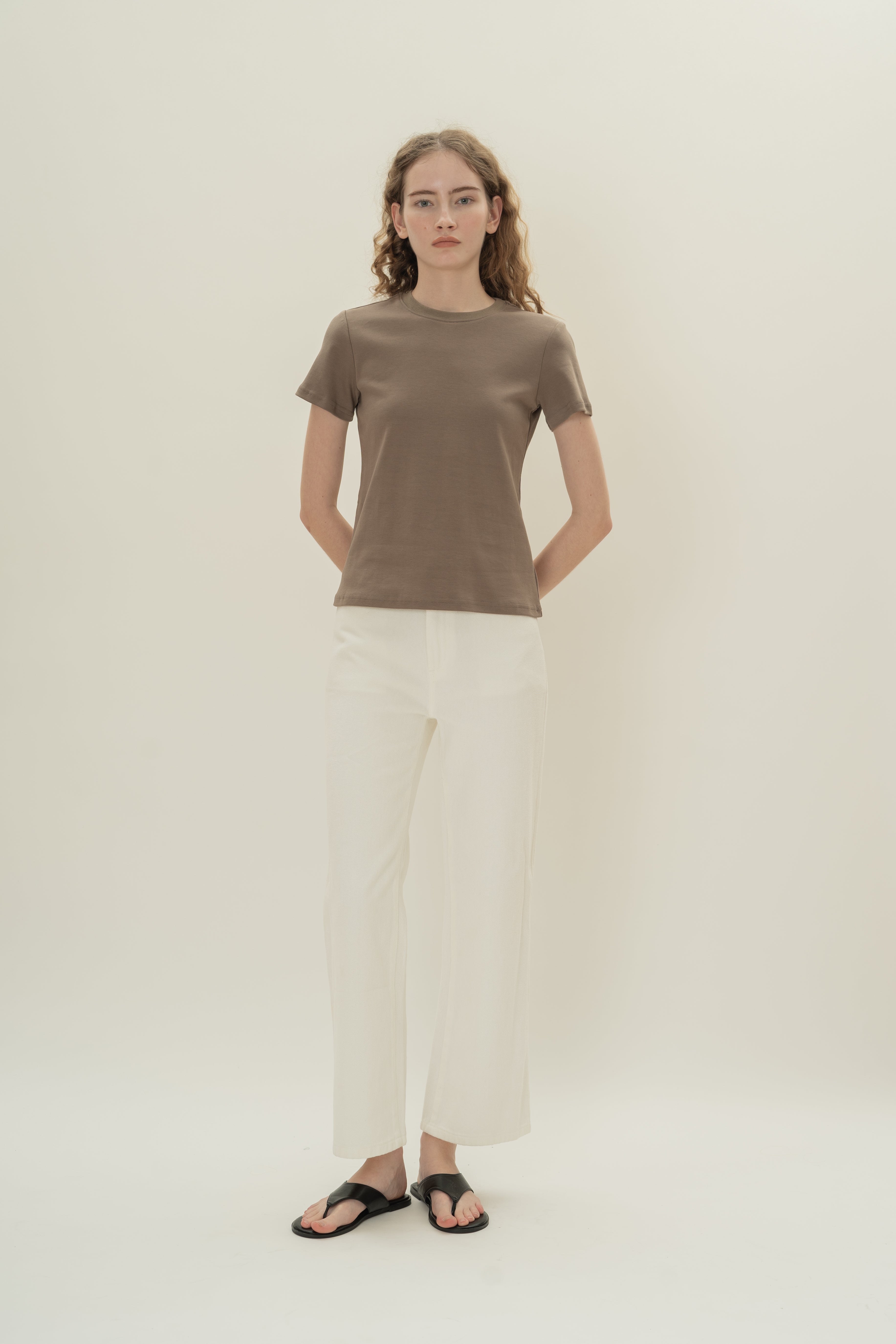 Slim Fit Tee in Umber (N°.04)