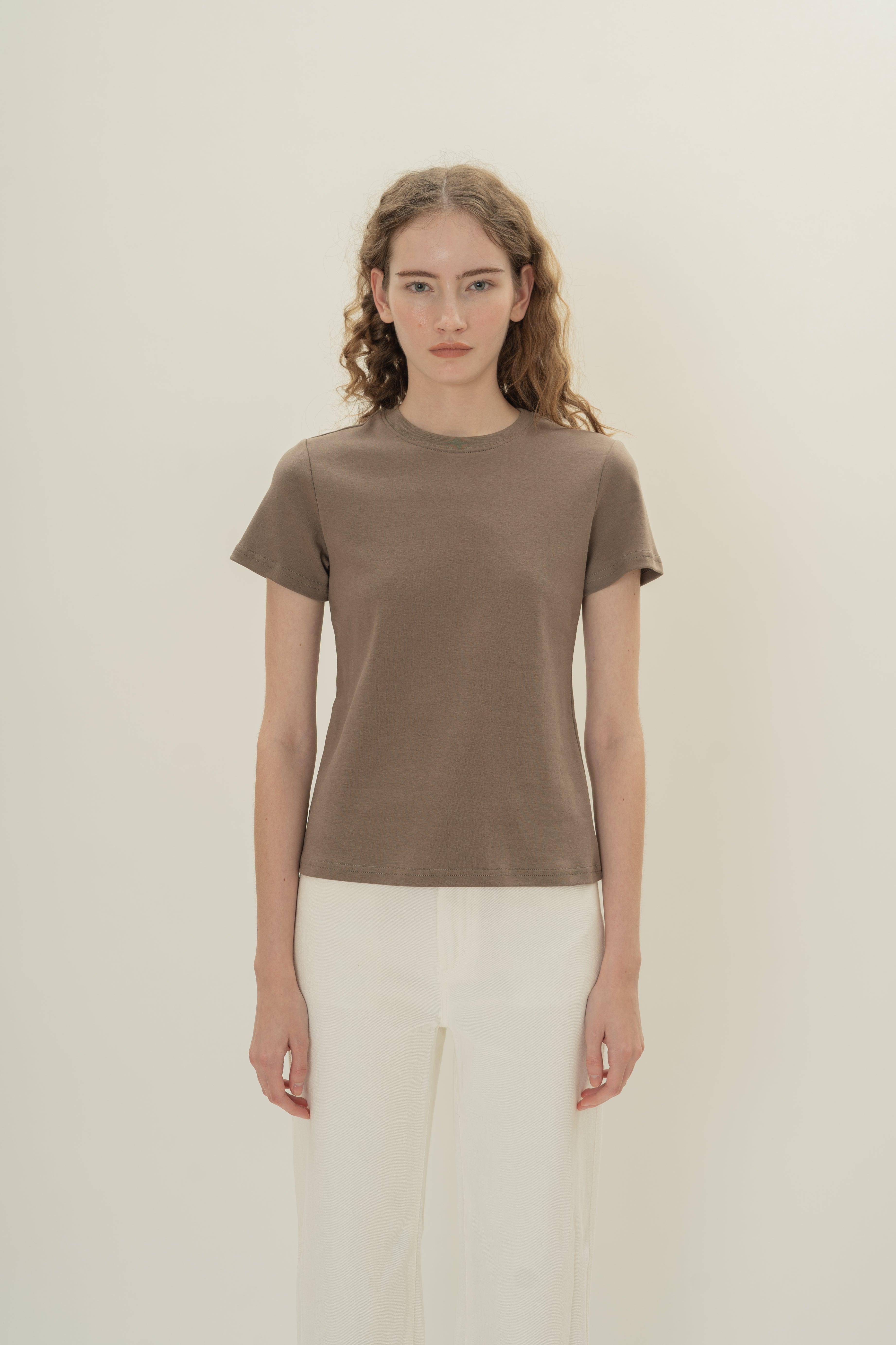 Slim Fit Tee in Umber (N°.04)