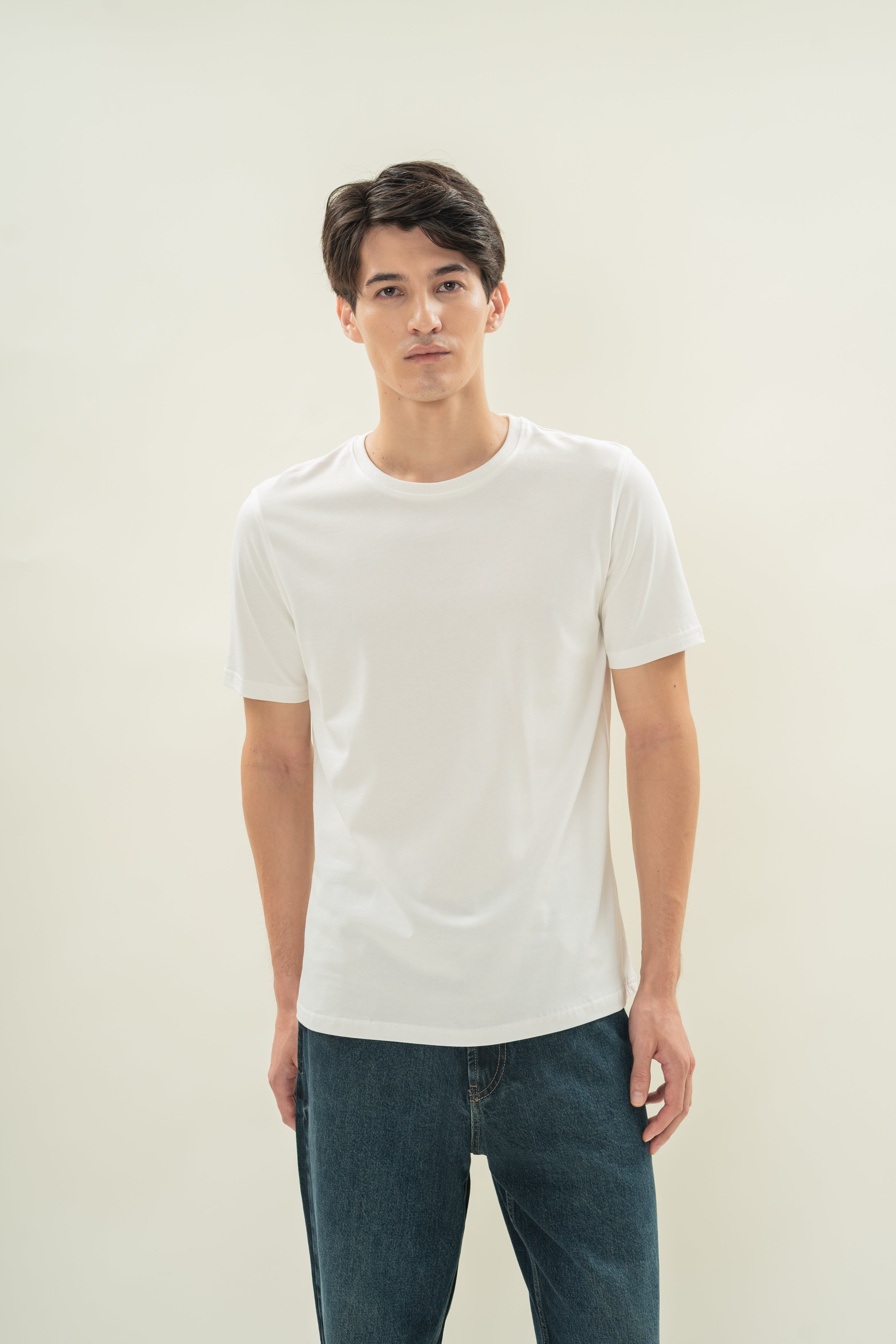 Men's Regular Fit Tee (N°.07) in White