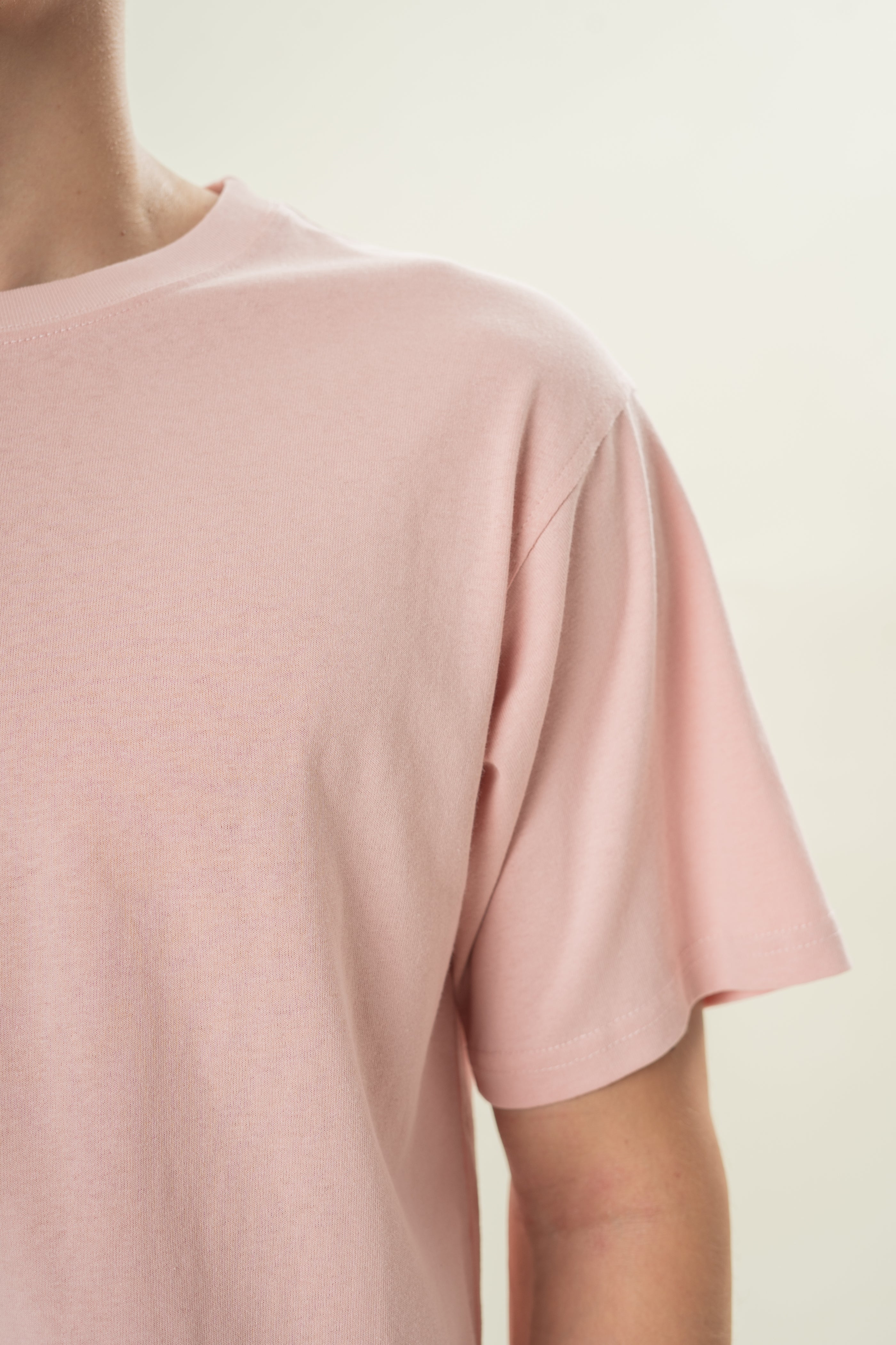 Men's Oversized Tee (N°.06) in Petal Pink