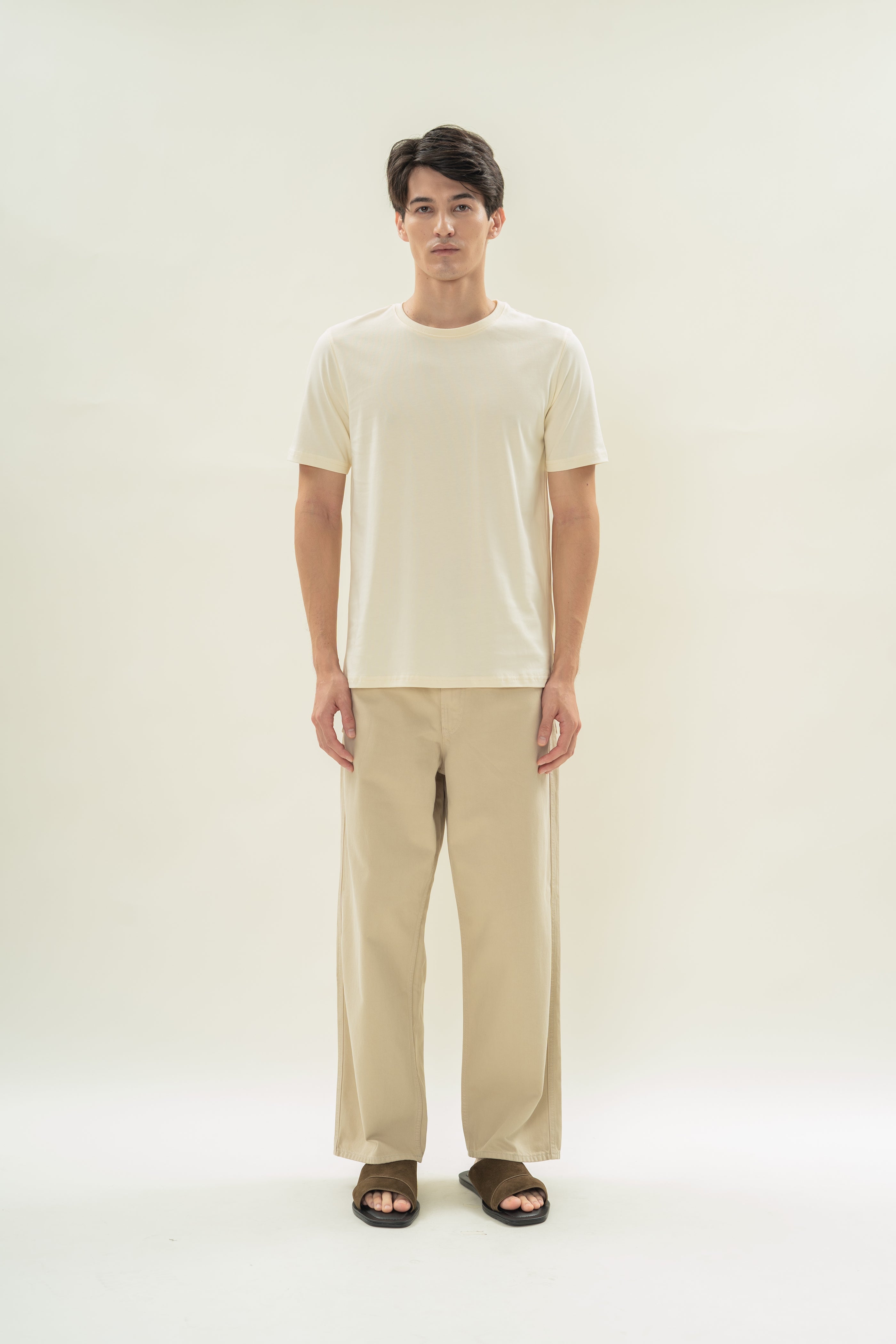 Men's Regular Fit Tee (N°.07) in Bone