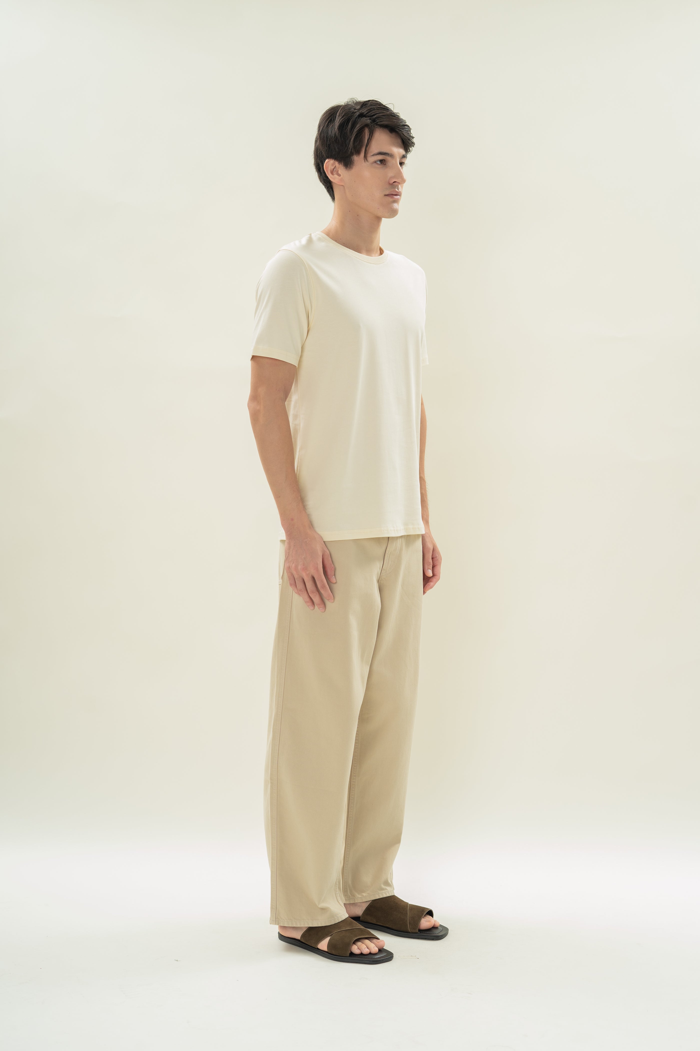 Men's Regular Fit Tee (N°.07) in Bone