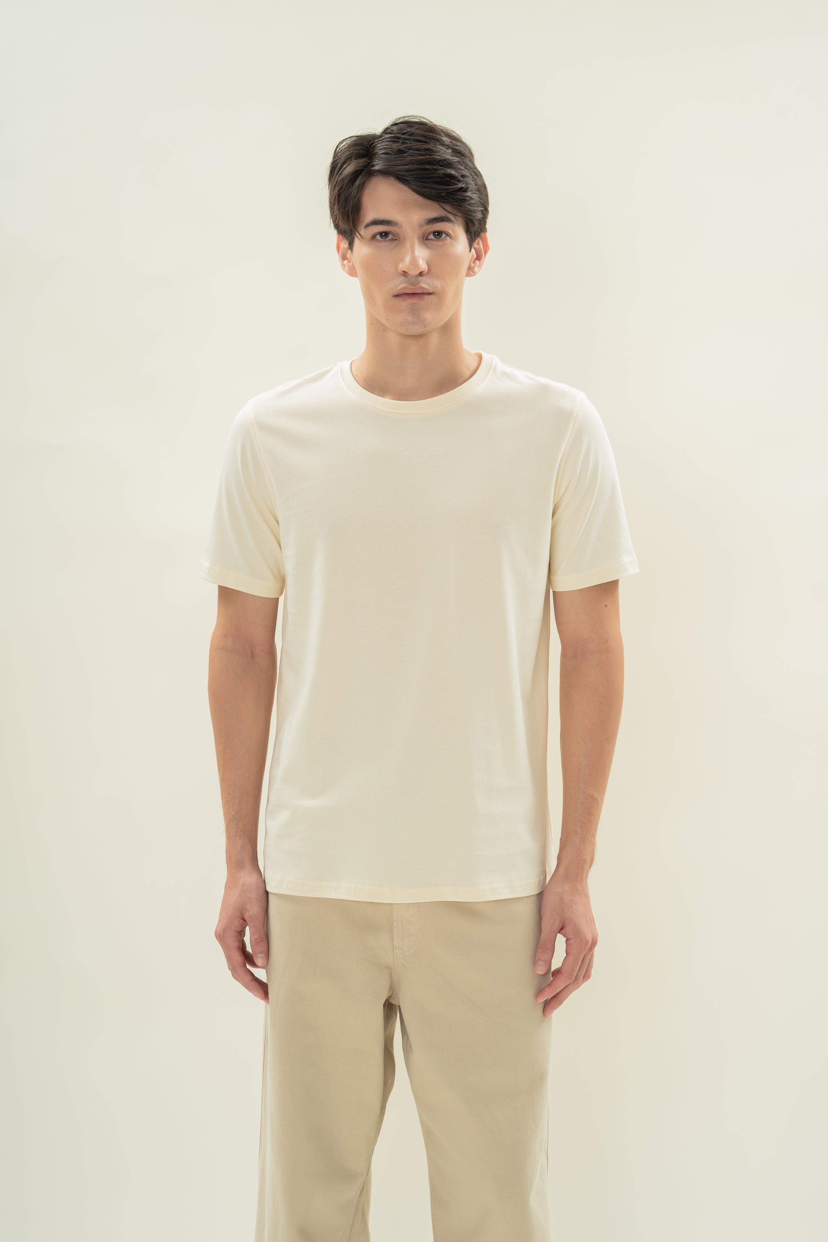 Men's Regular Fit Tee (N°.07) in Bone (Coming soon)