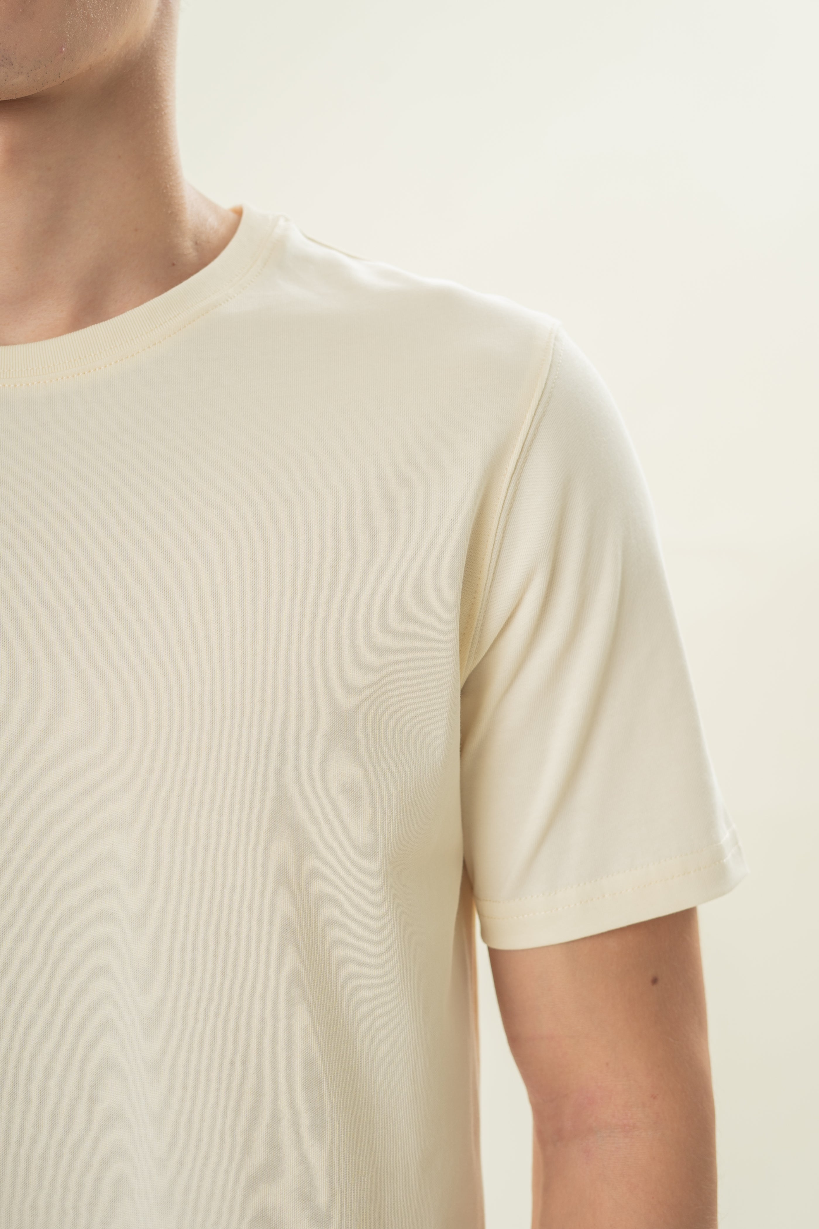 Men's Regular Fit Tee (N°.07) in Bone (Coming soon)