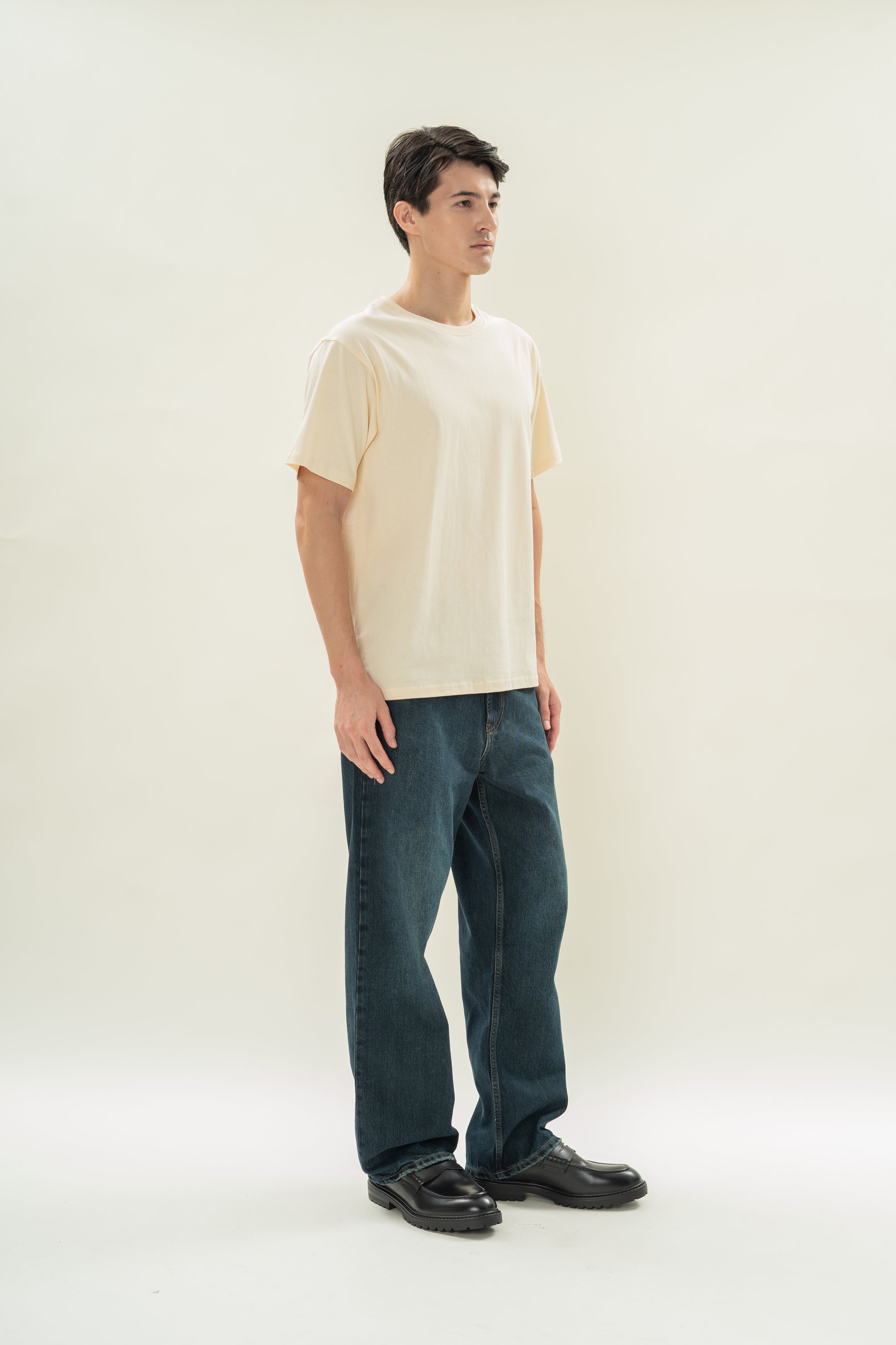 Men's Oversized Tee (N°.06) in Natural (Coming soon)