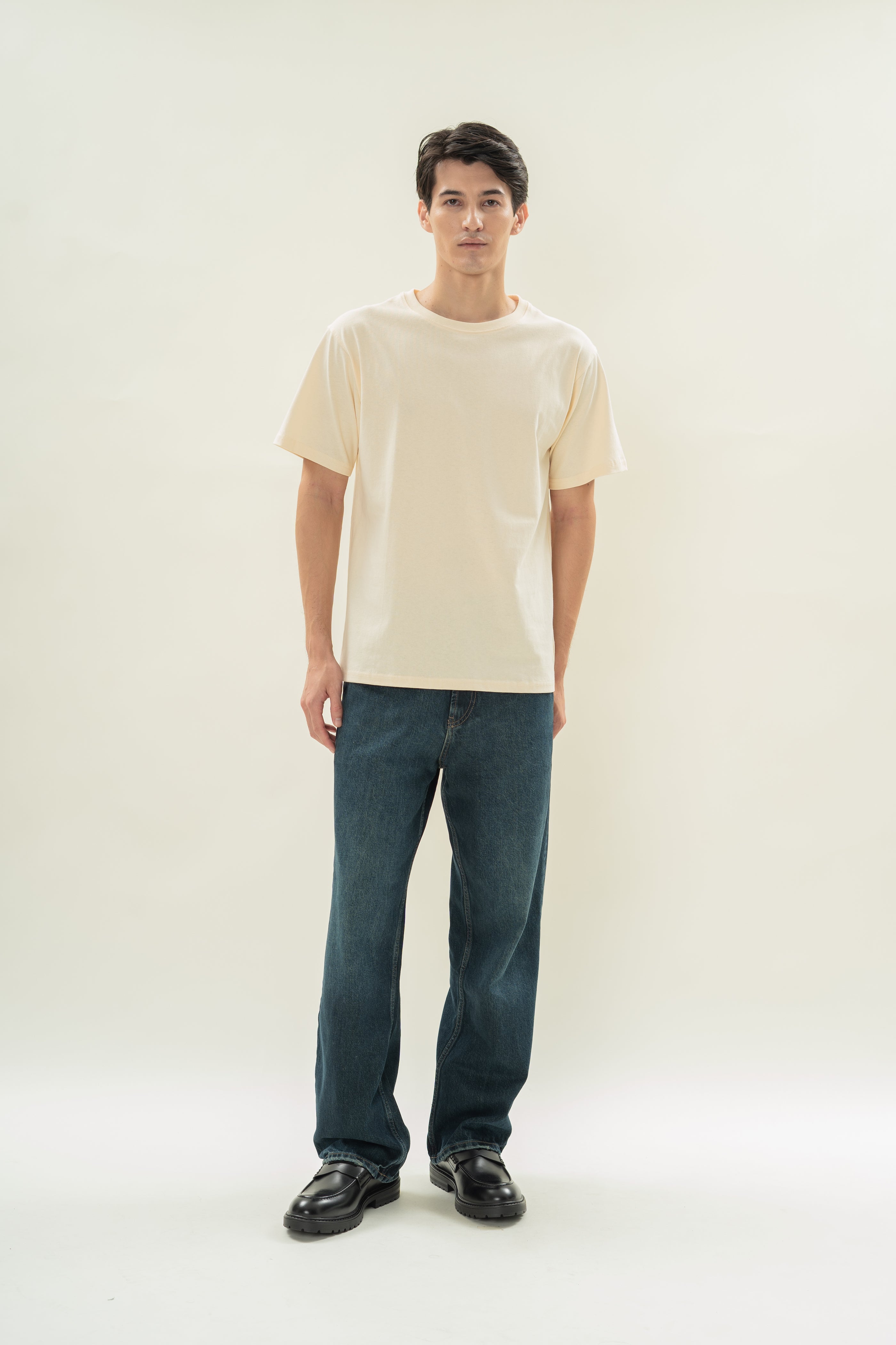 Men's Oversized Tee (N°.06) in Natural