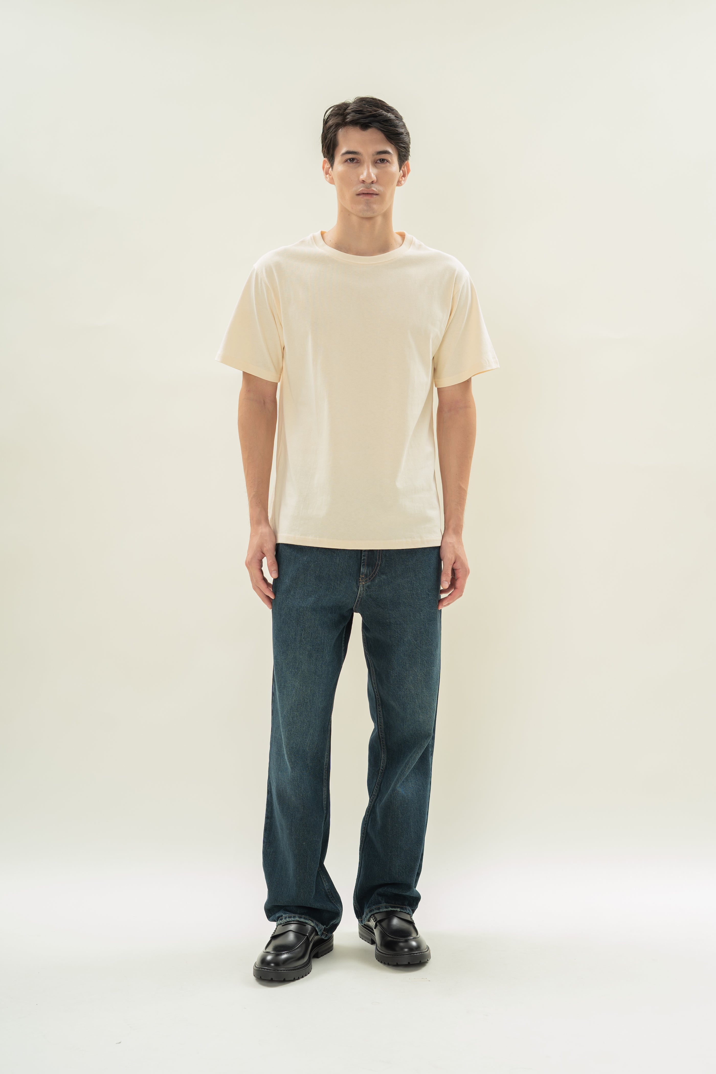 Men's Oversized Tee (N°.06) in Natural