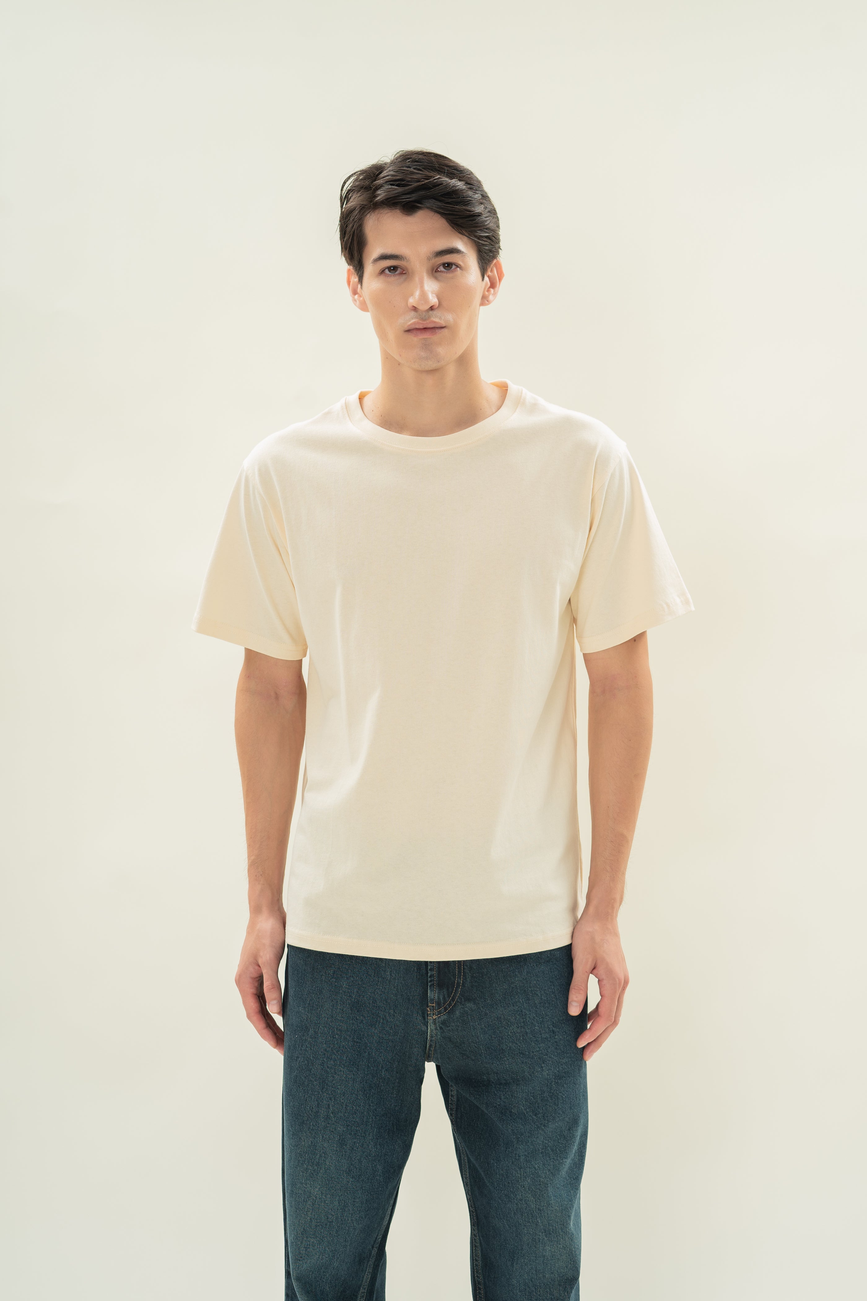 Men's Oversized Tee (N°.06) in Natural