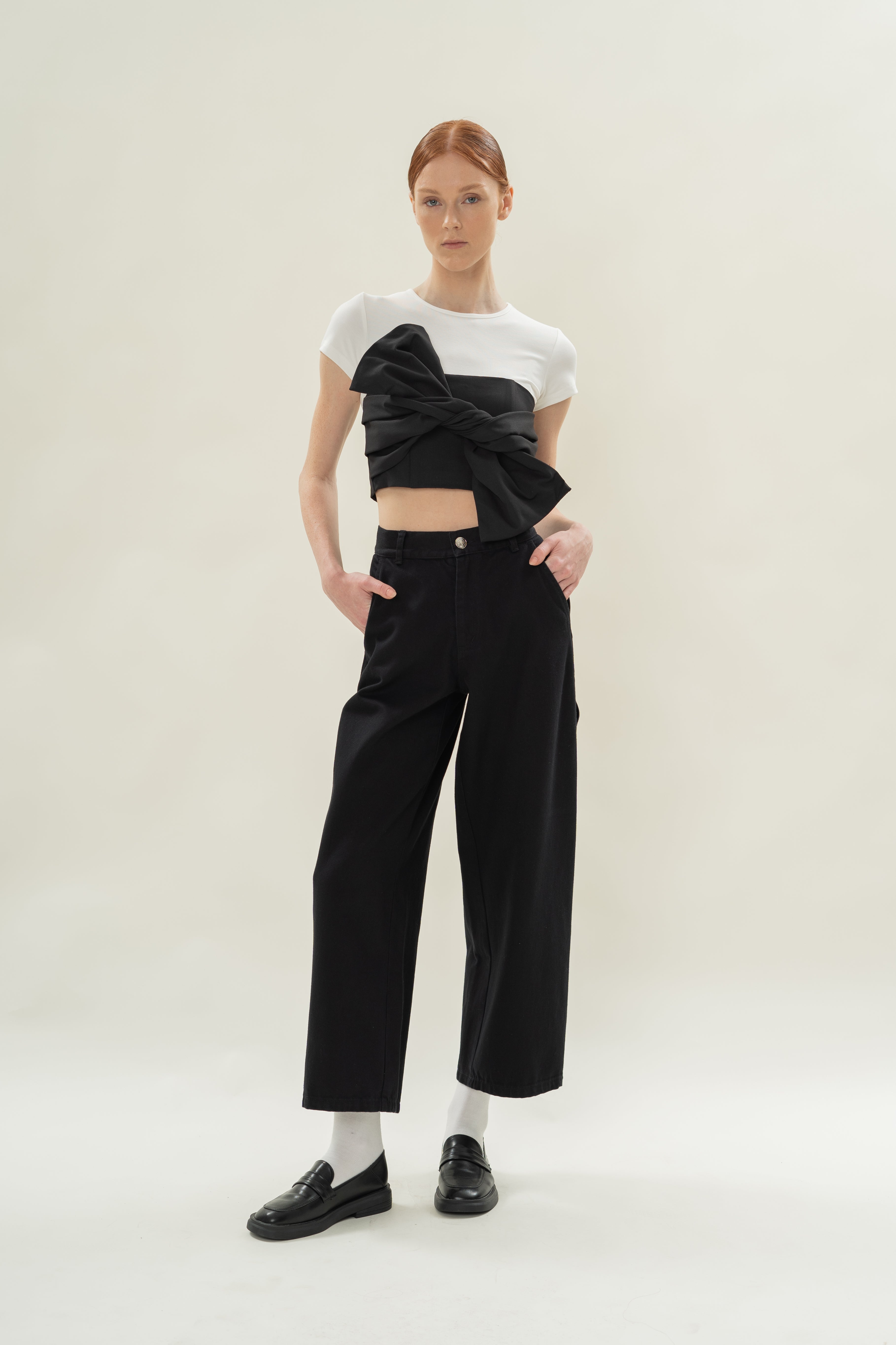 Cargo Trousers in Black