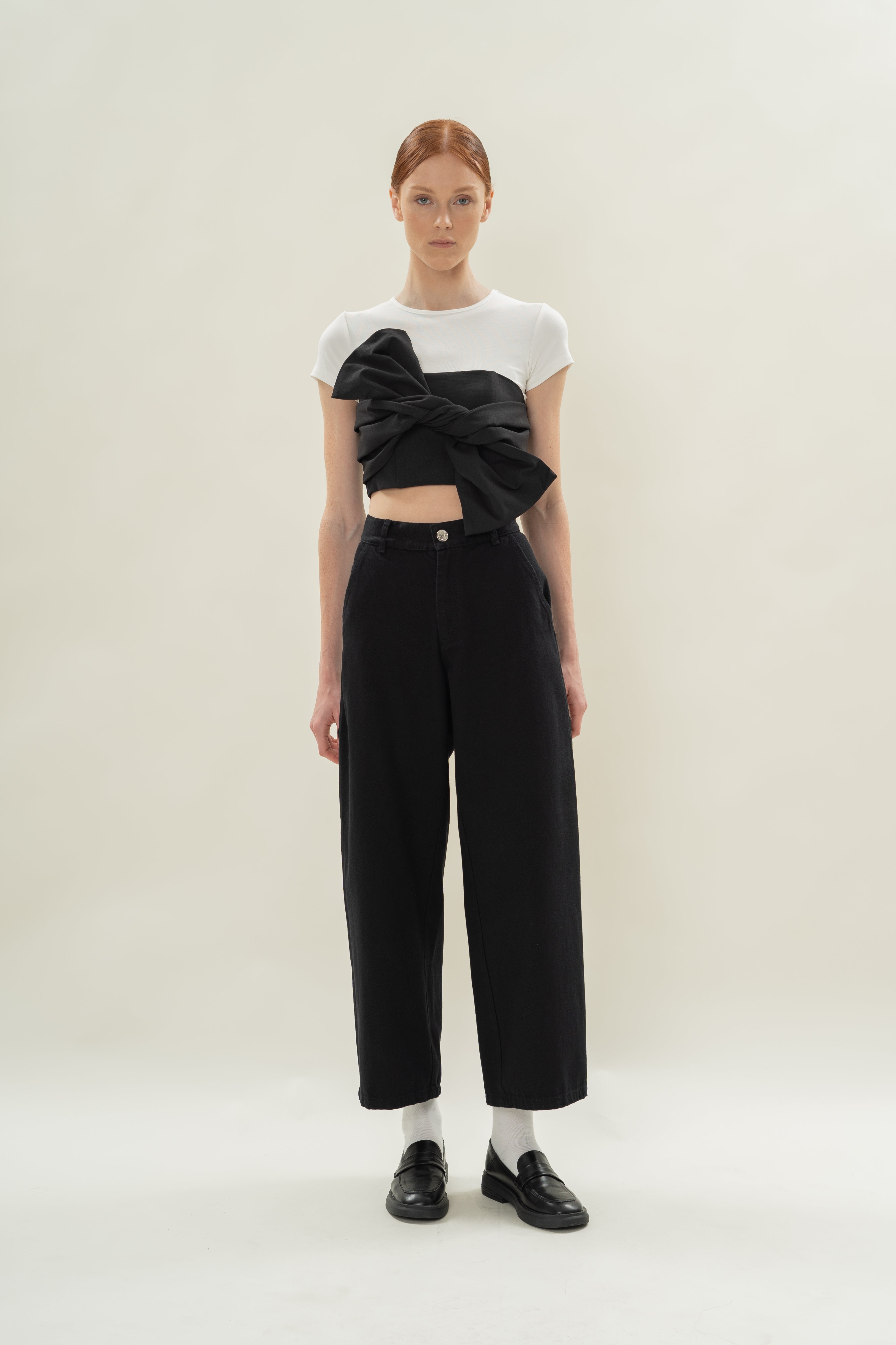 Cargo Trousers in Black