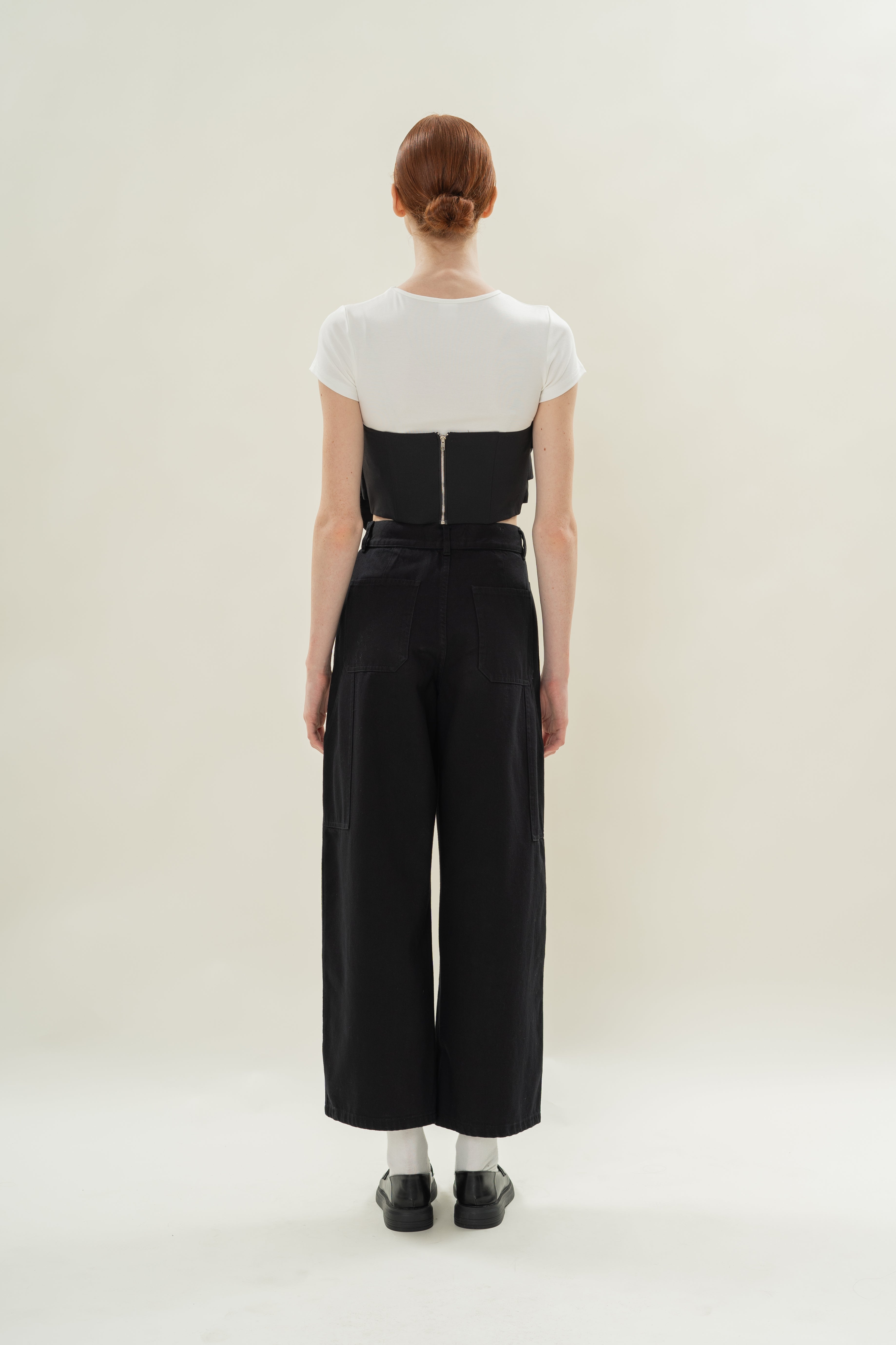 Cargo Trousers in Black