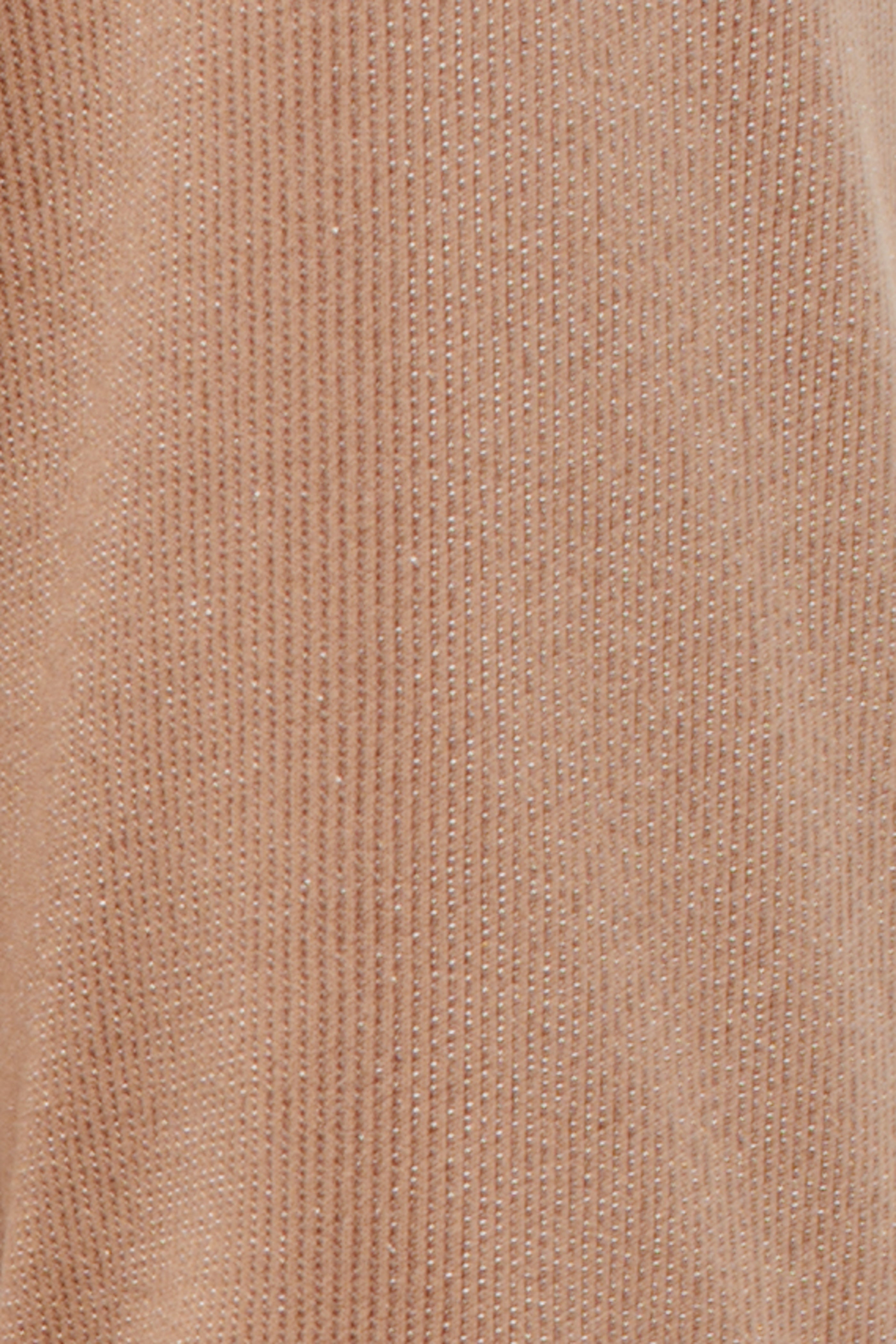 Fitted Long Sleeve Shirt in Shimmer Beige (Sale)