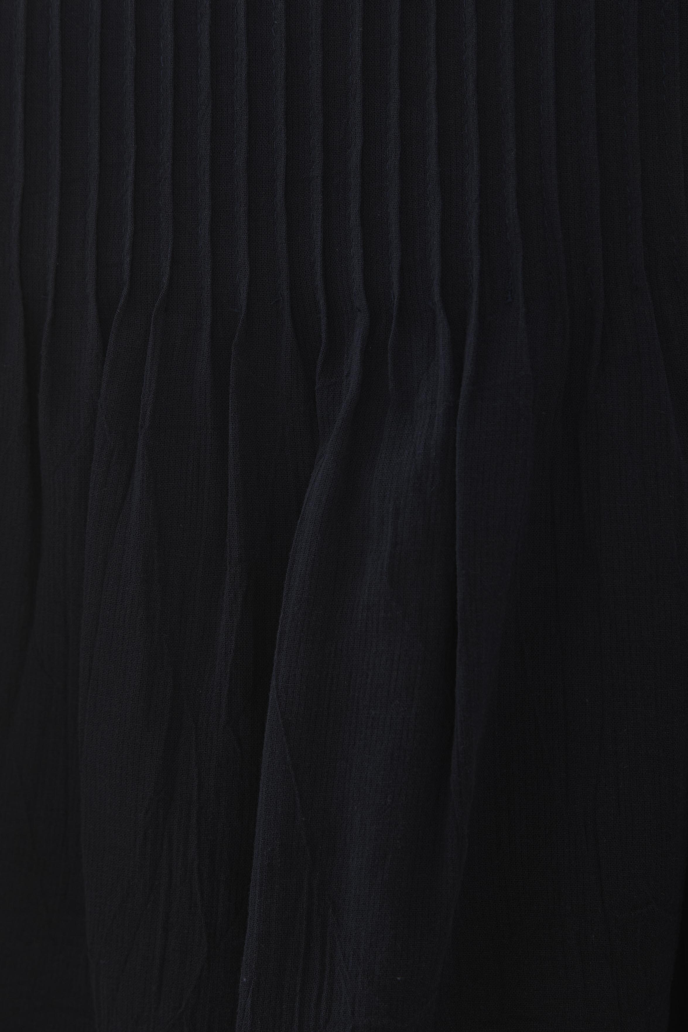 Pintuck Cami Top in Midnight