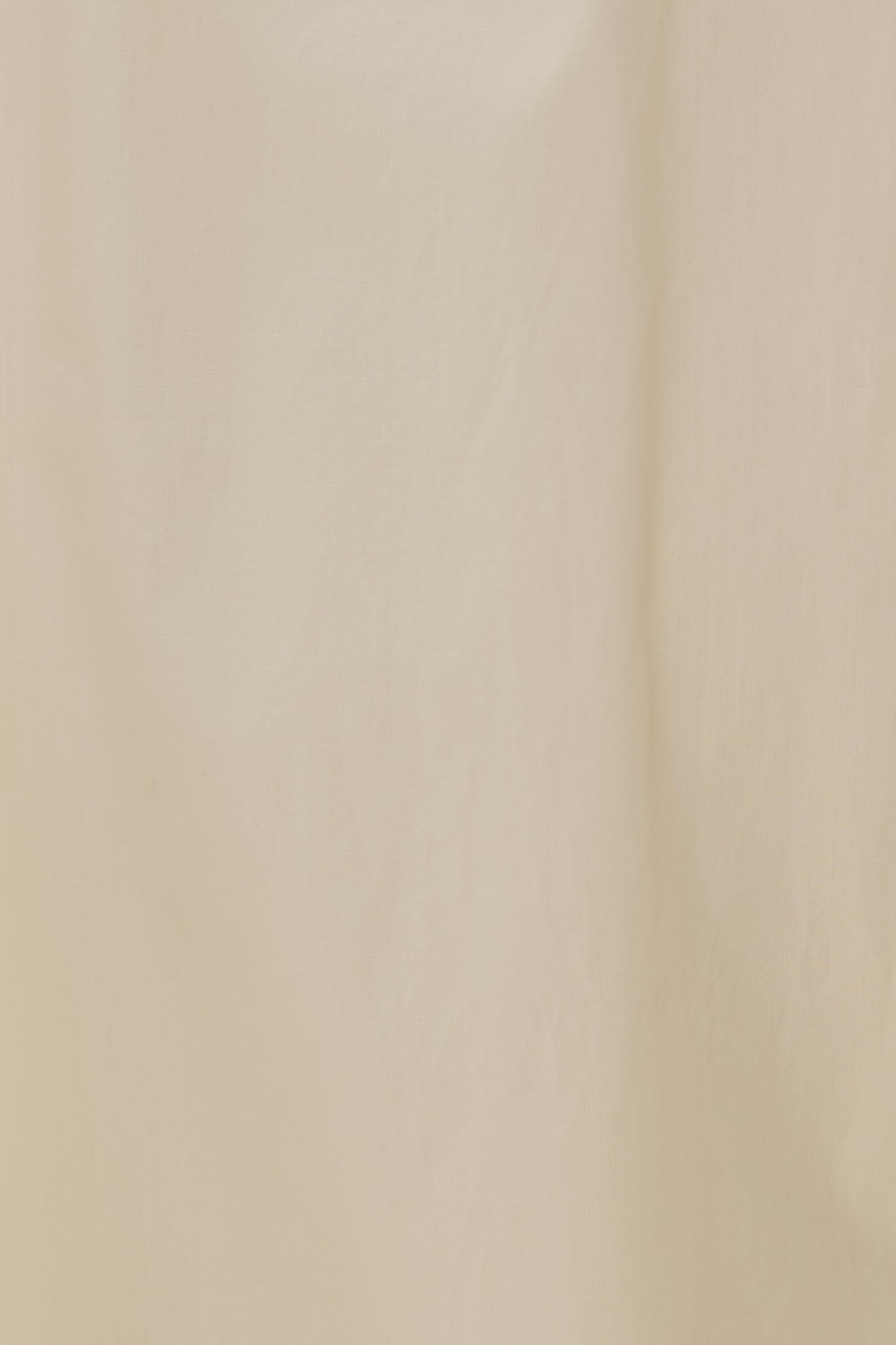 Gathered Neckline Mini Dress in Souffle