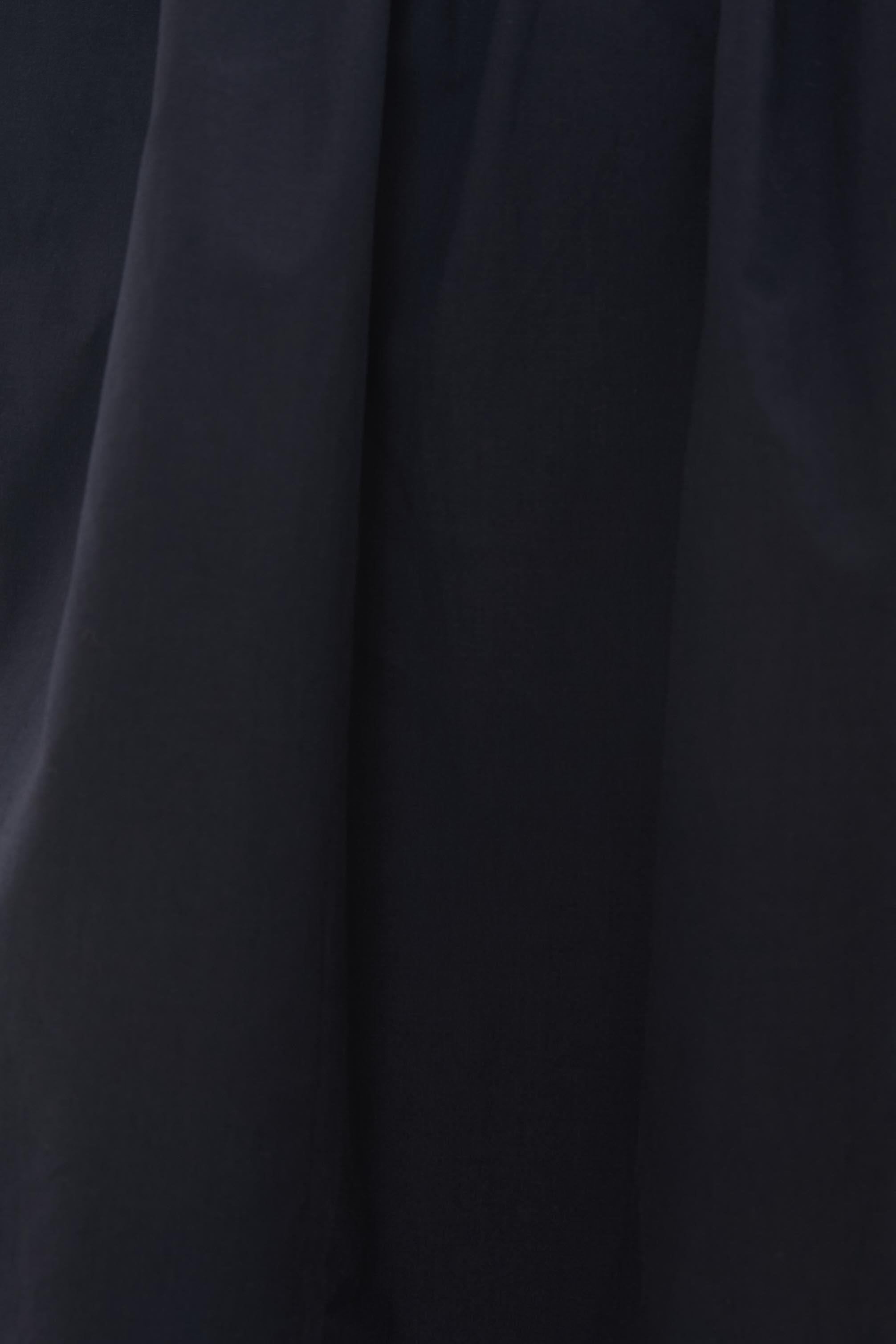 Flared Square Neck Top in Midnight