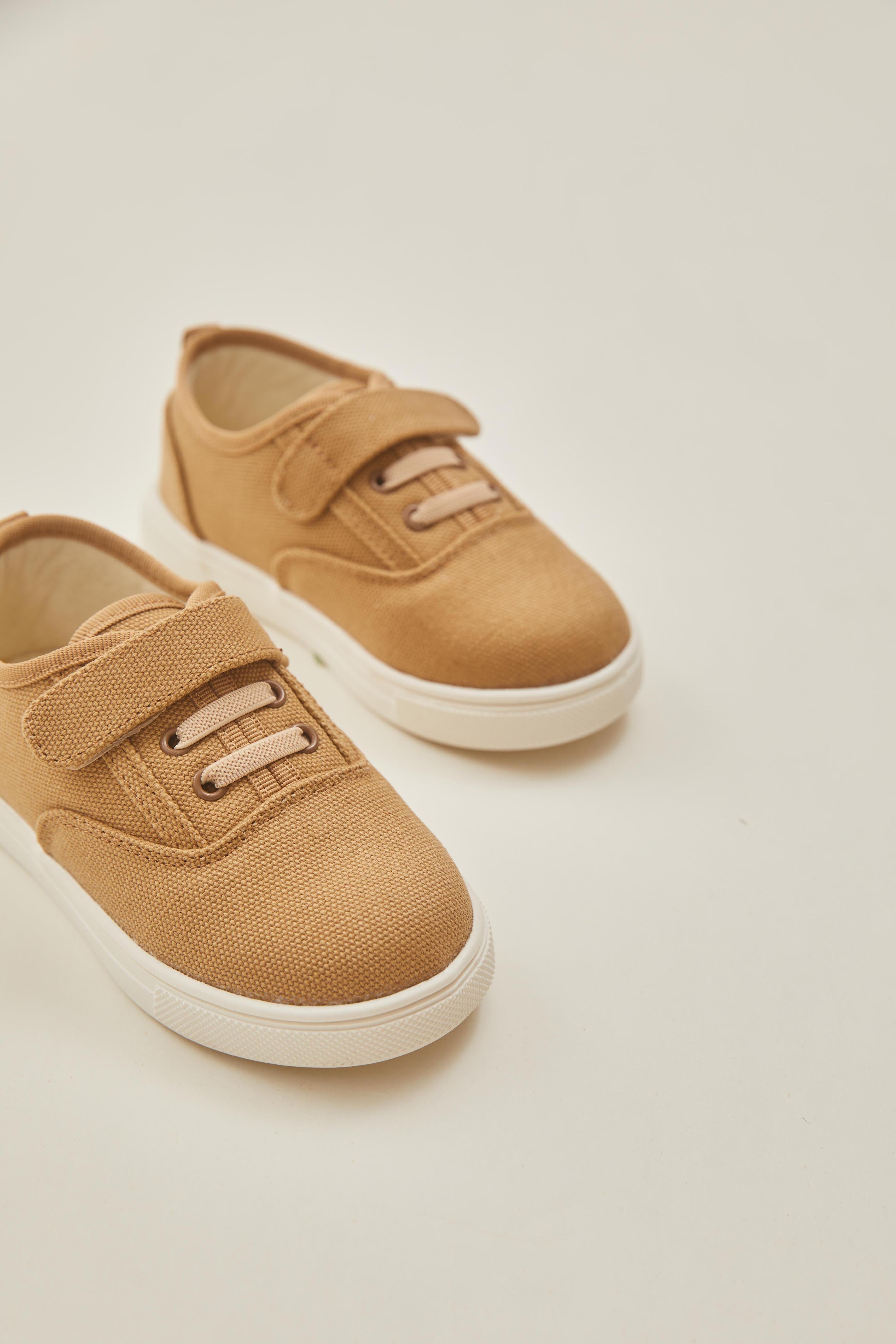 Mini Boy's Theo Shoes in Beige