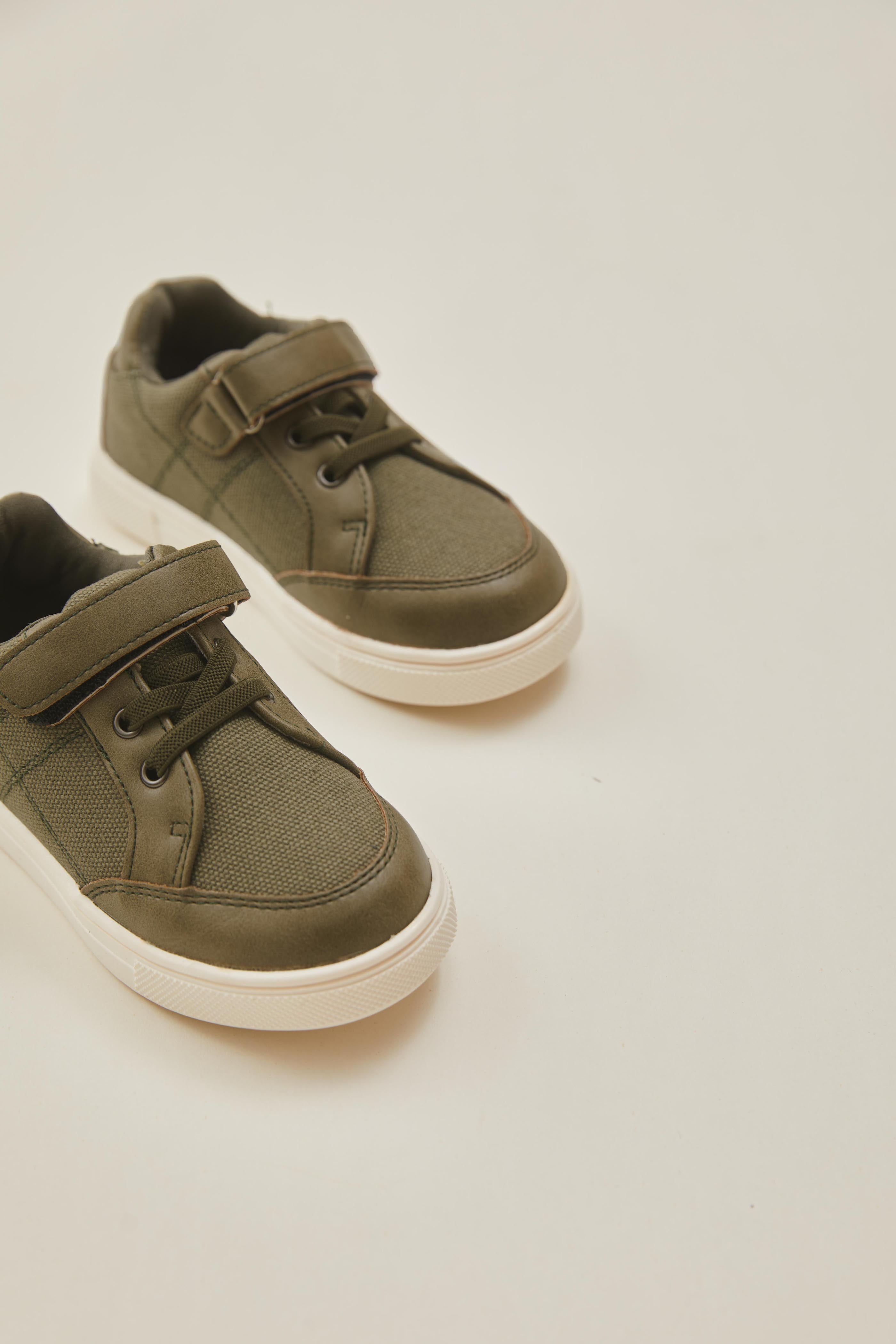 Mini Boy's Theo Shoes in Sage