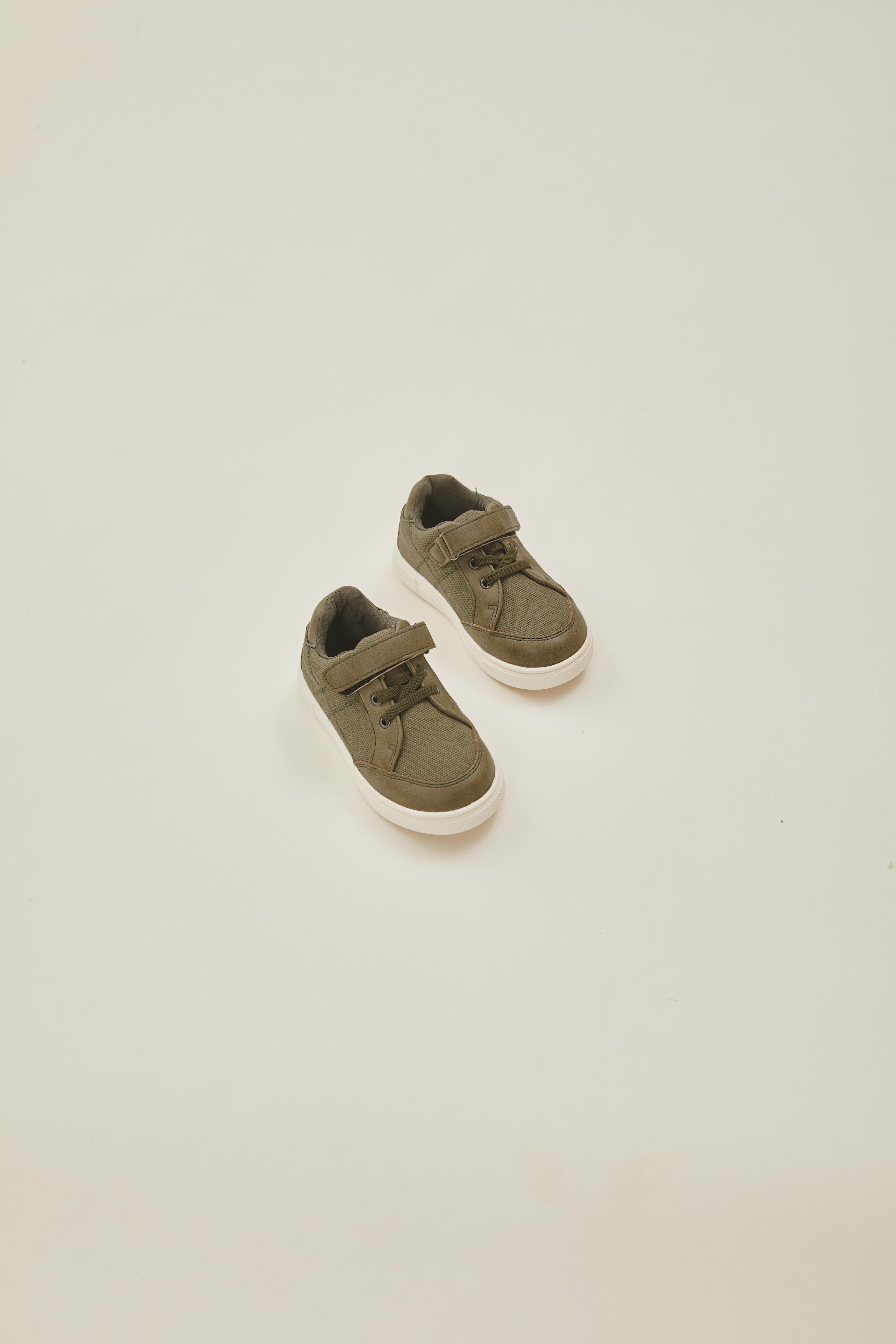 Mini Boy's Theo Shoes in Sage