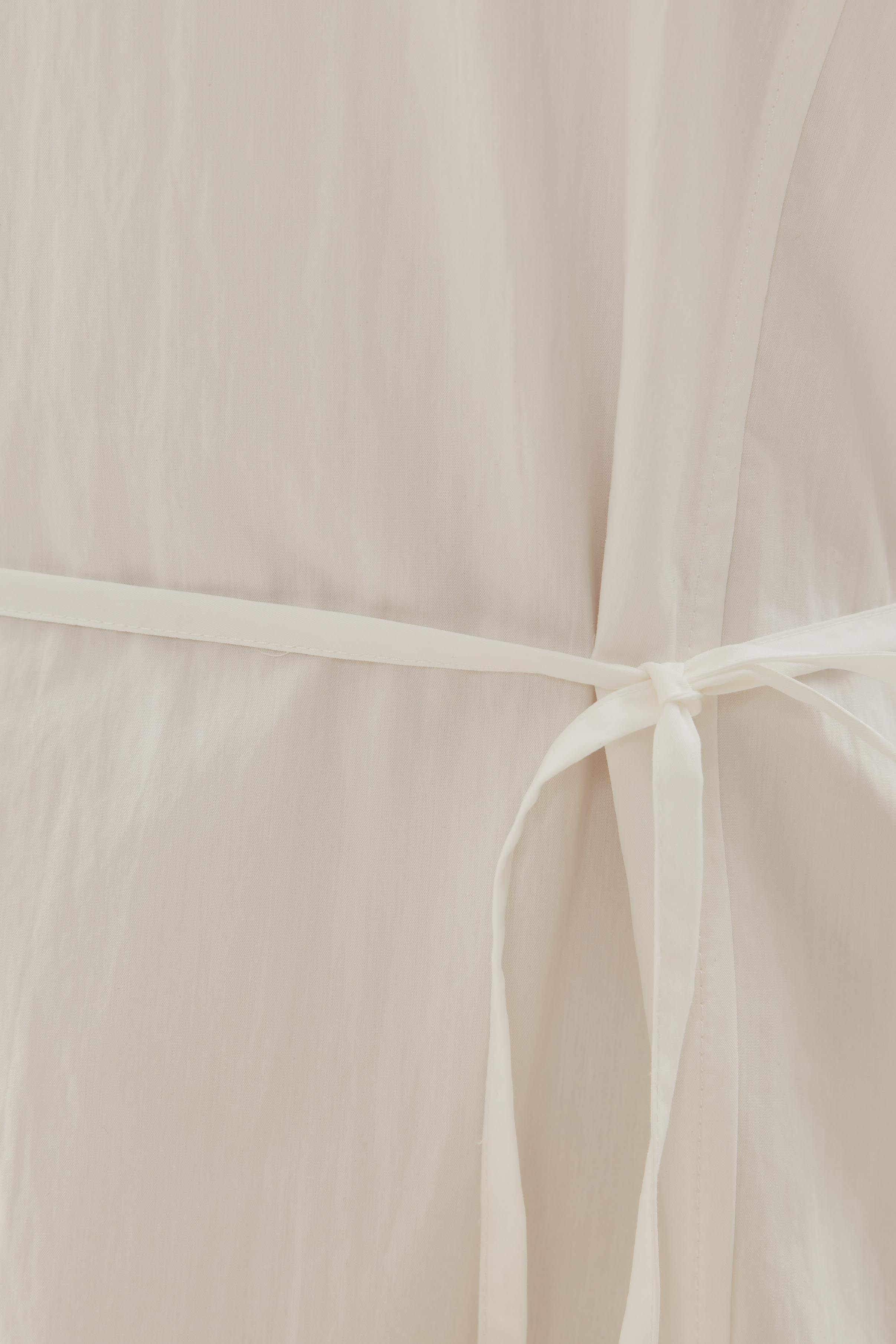 Shift Midi Dress in White