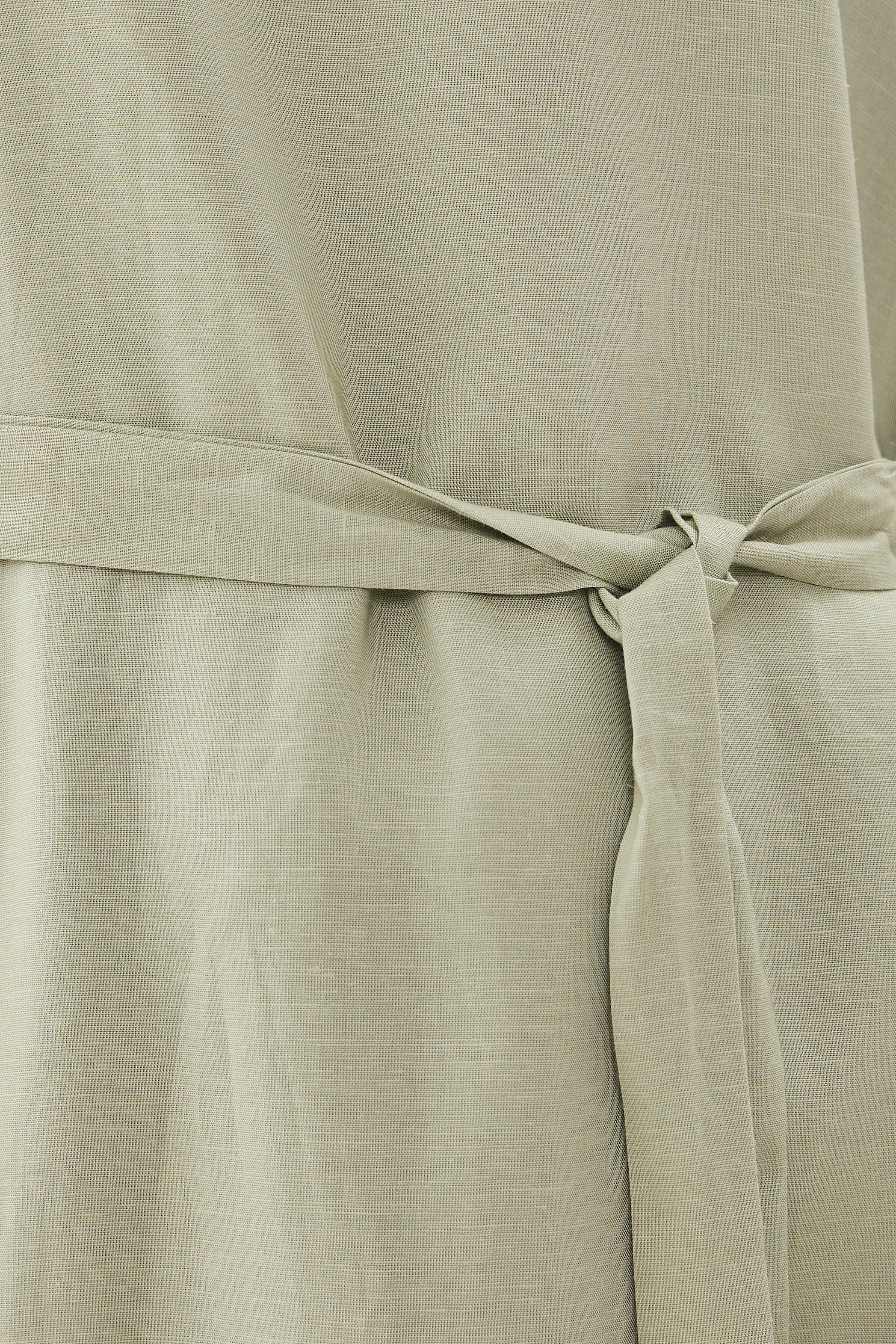 Midi Shift Dress in Sage