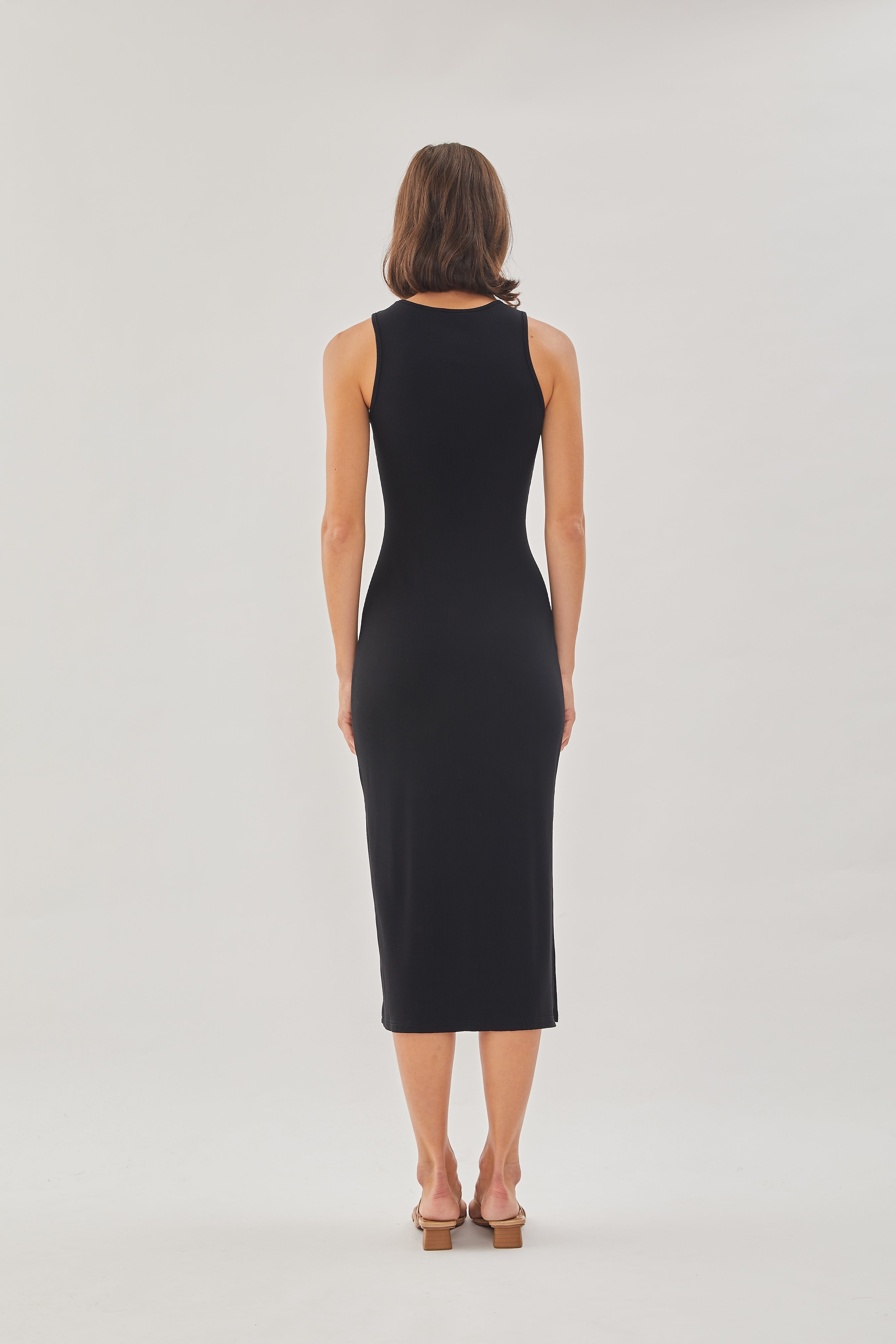 Knitted Dress in Black