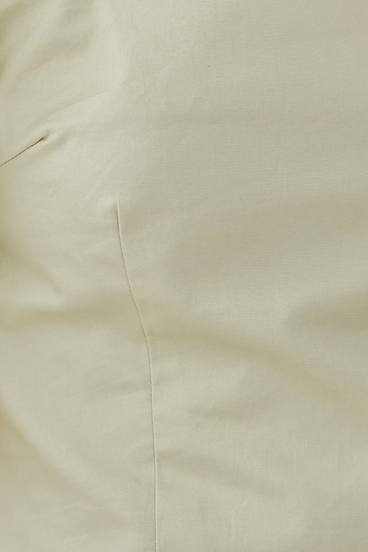 Cotton Cropped Puffed Sleeved Top in Sea Mist