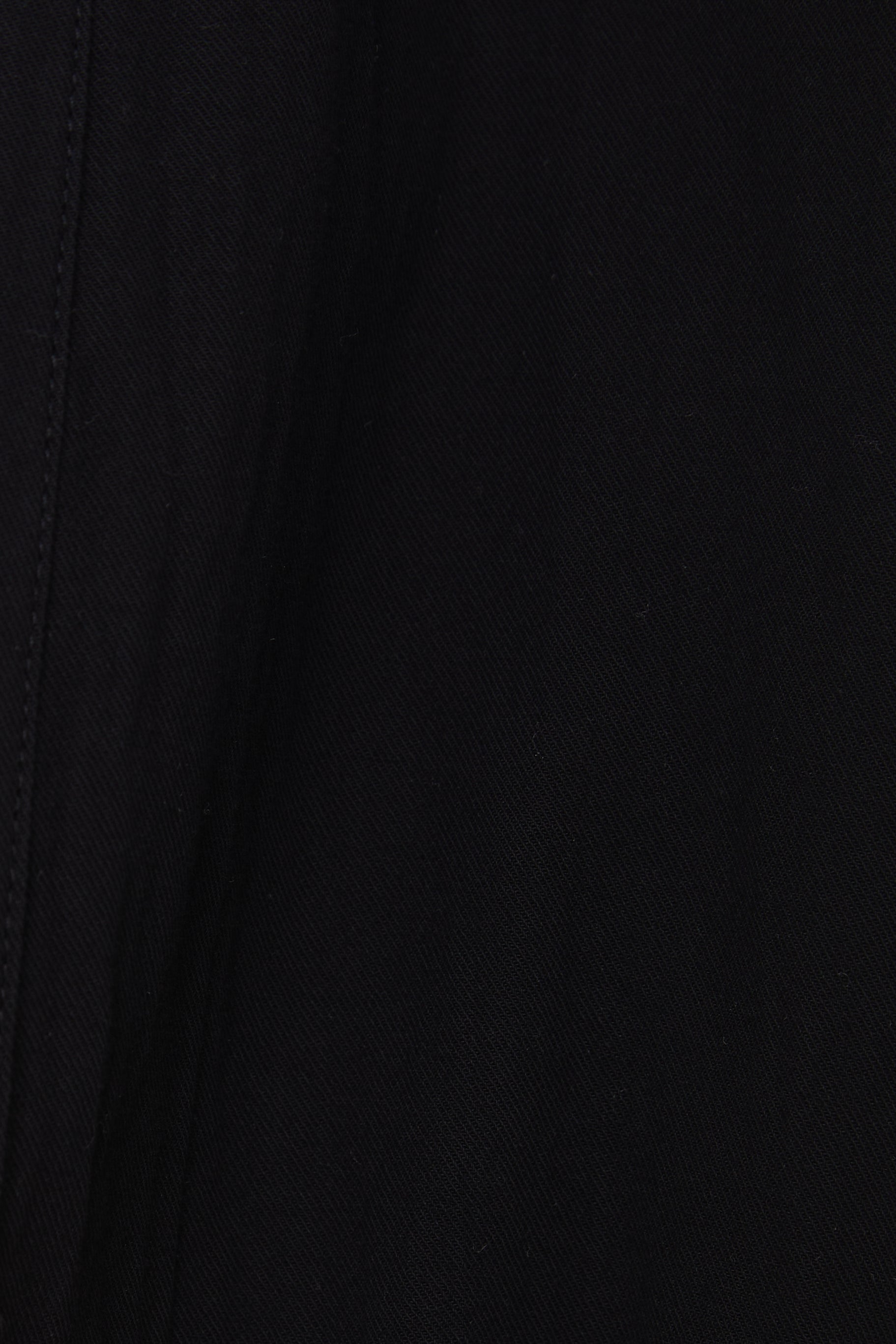 Cotton Kimono Outer in Black