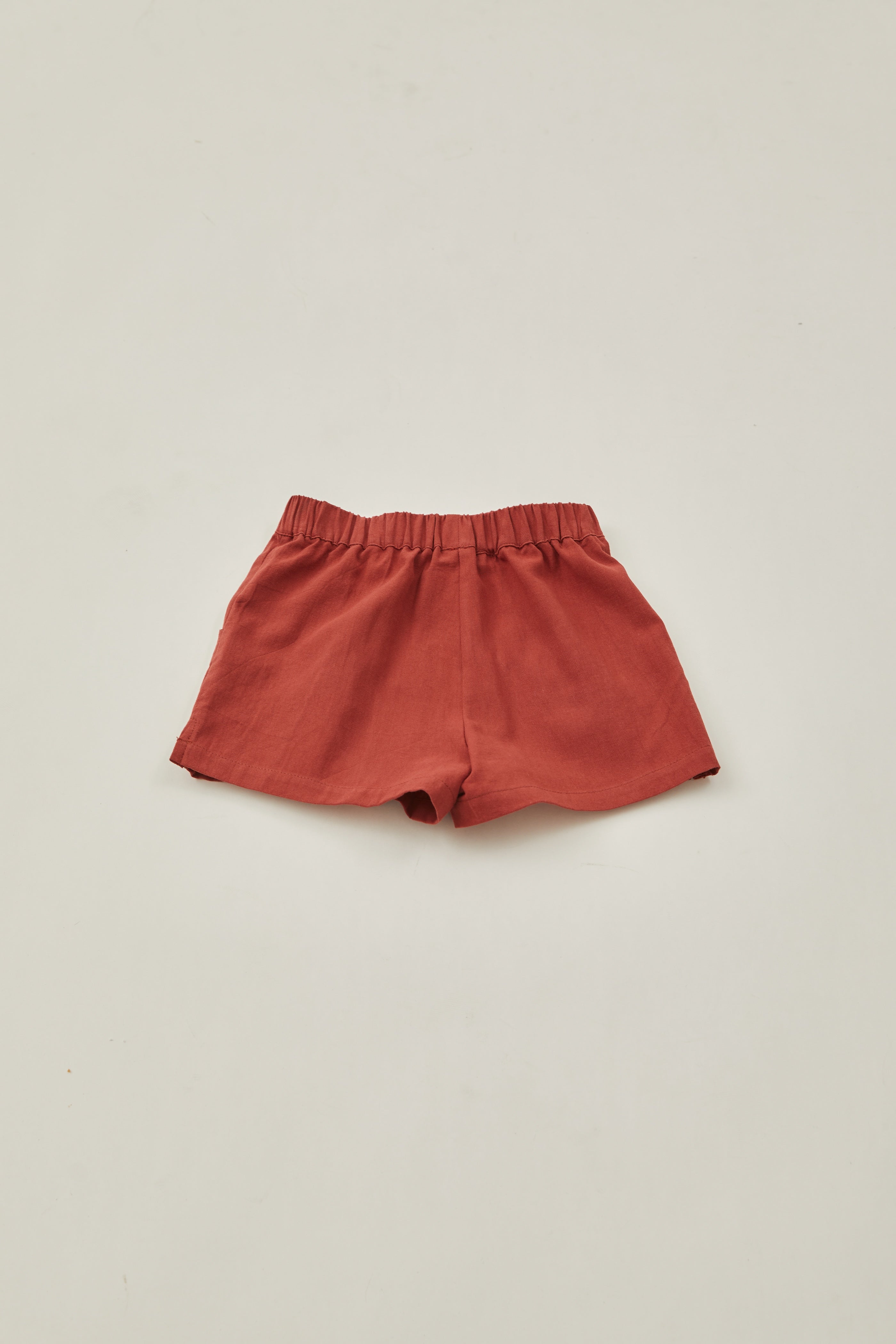 Mini Relaxed Shorts in Sienna