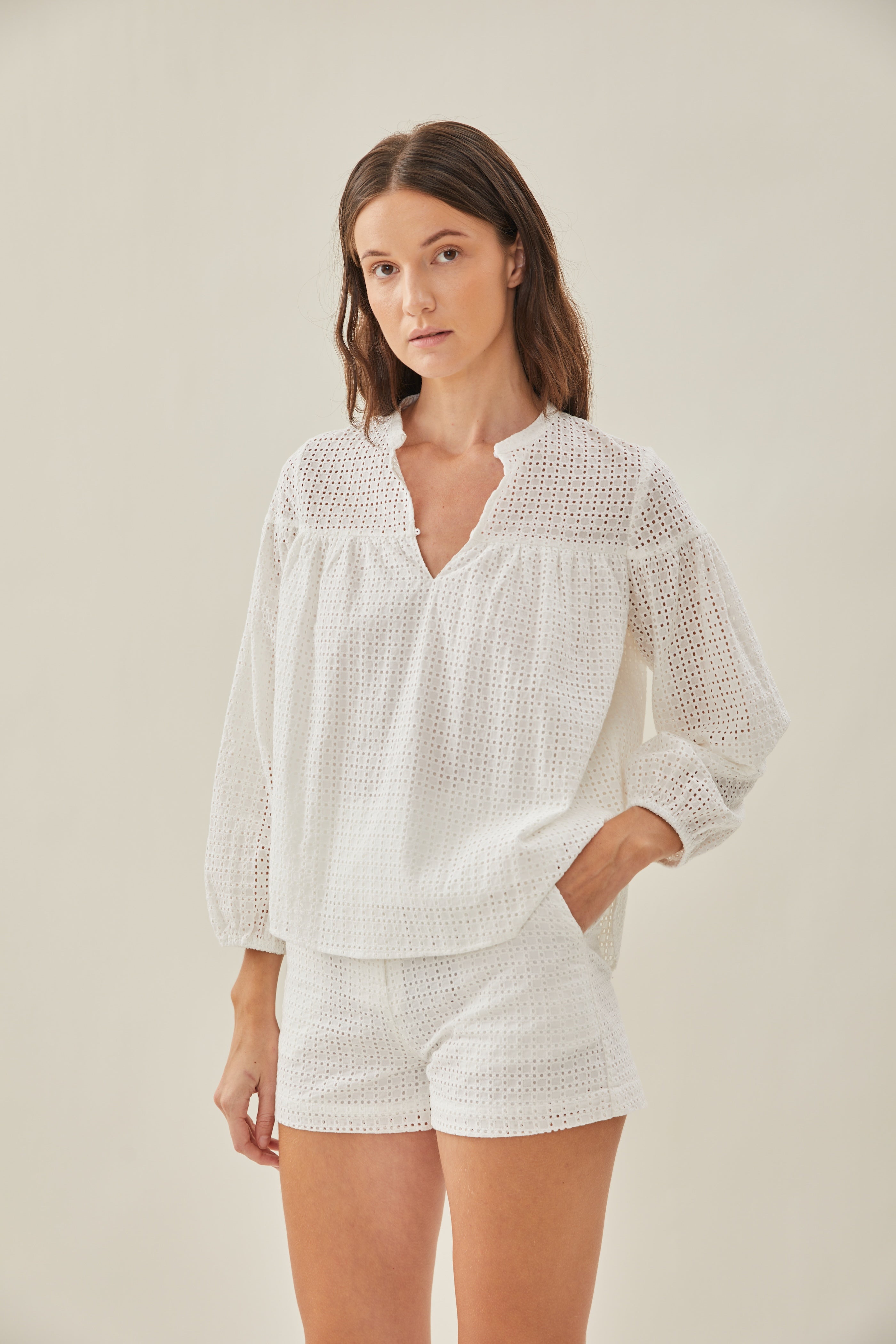 Maha Crochet Blouse