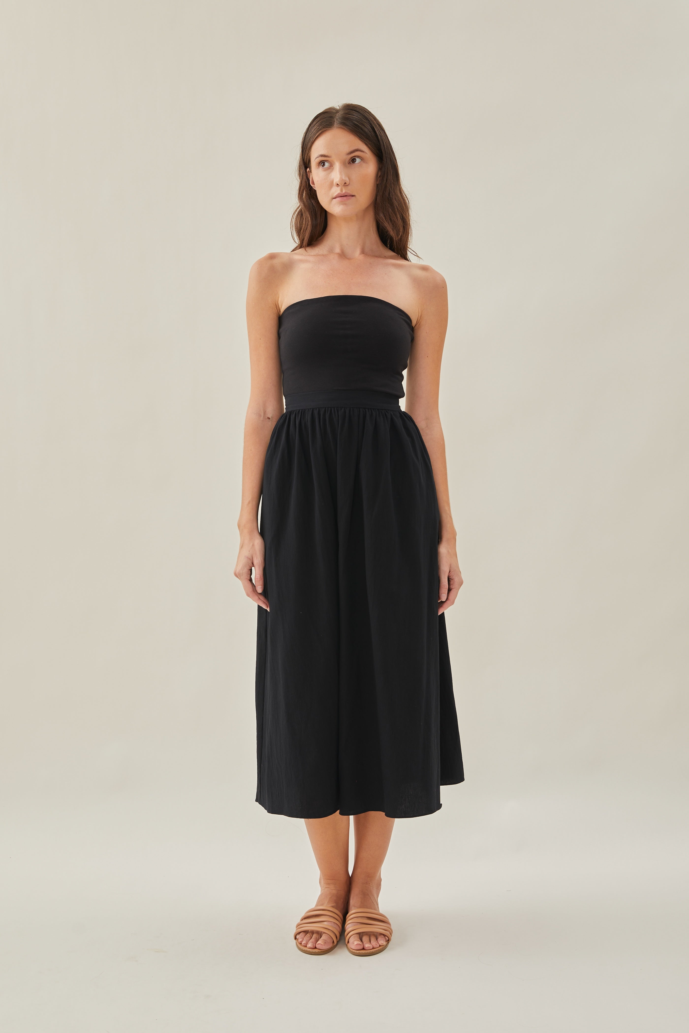 Bandeau Top in Black