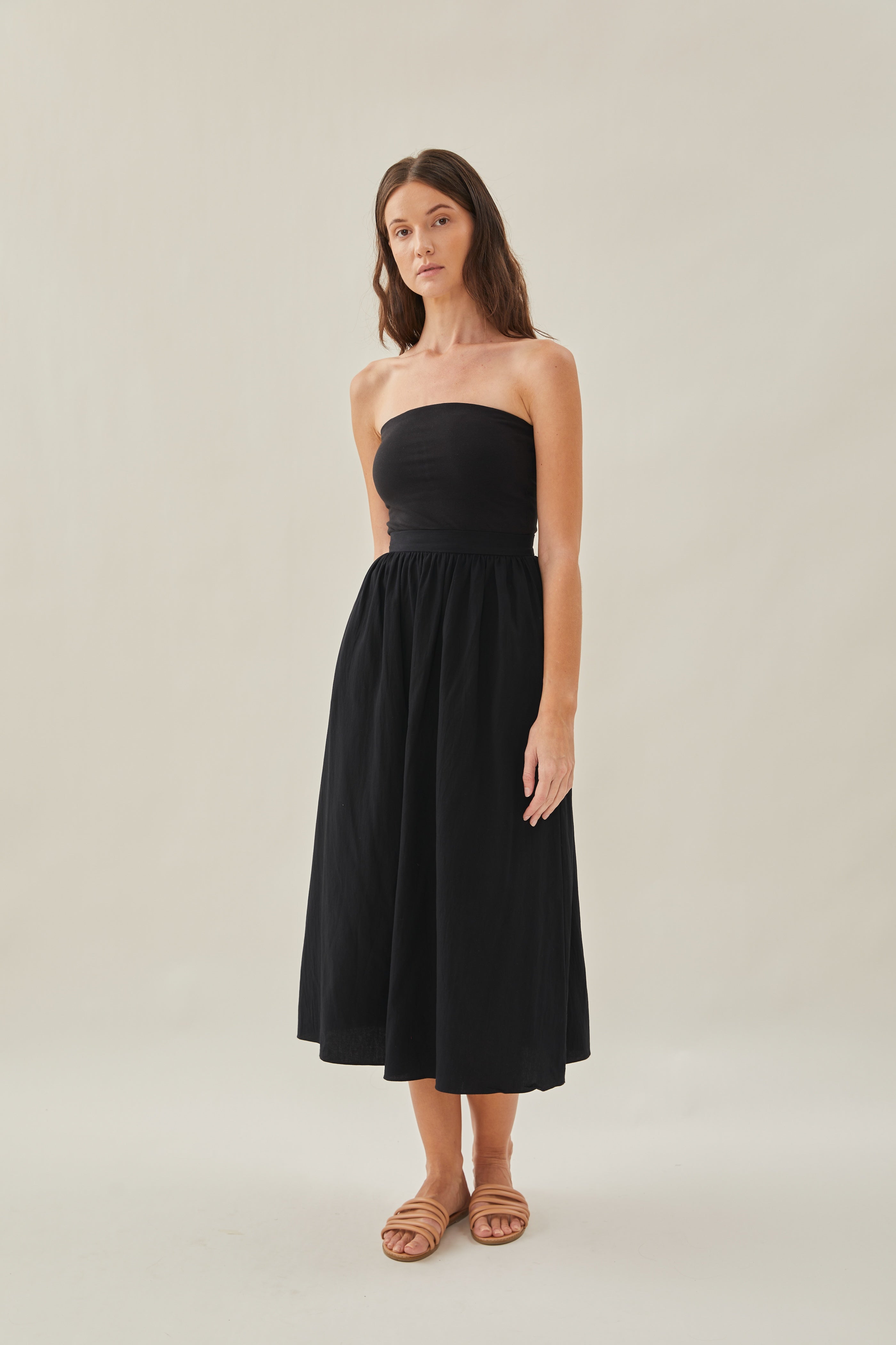 Bandeau Top in Black