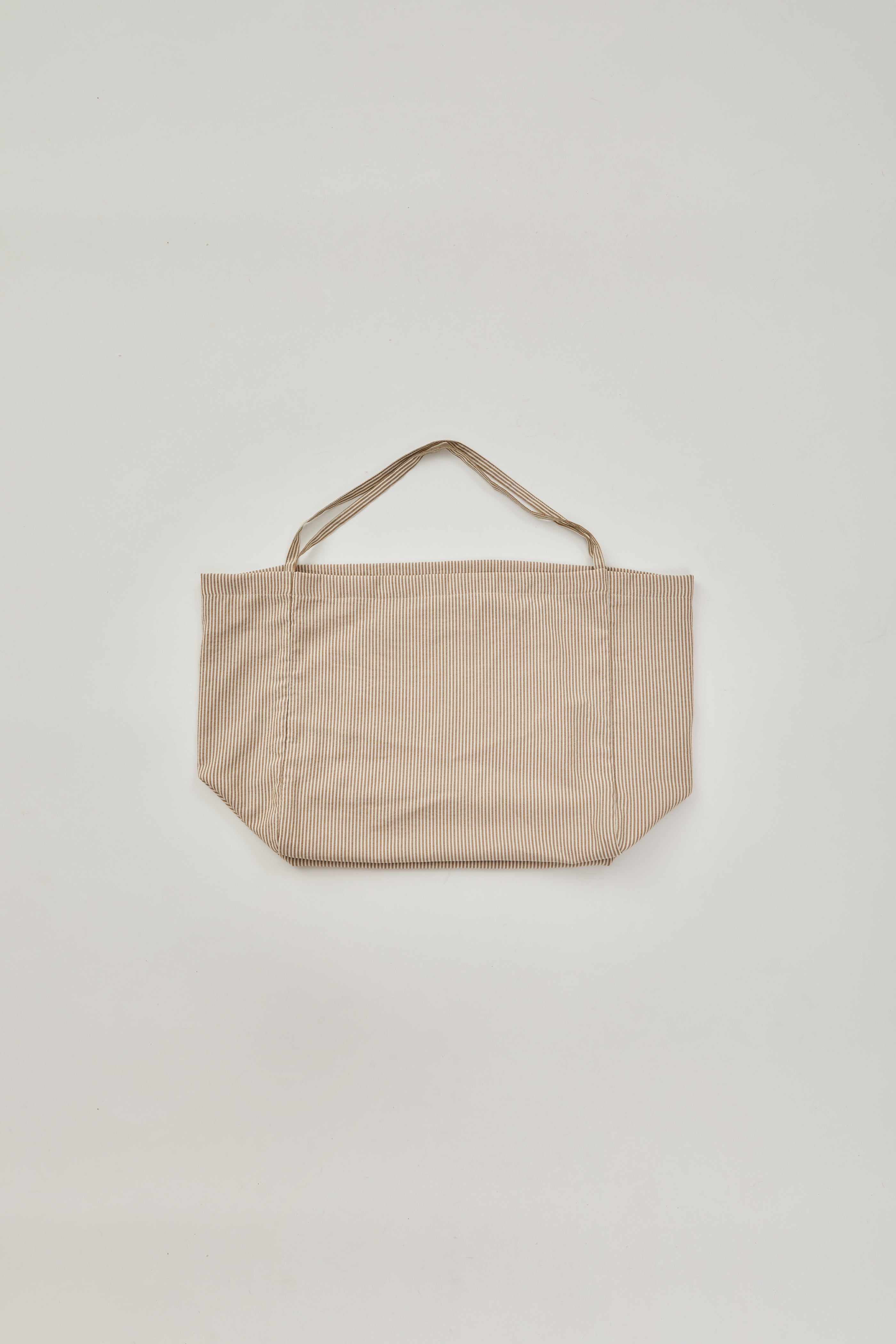 Beach tote in Stripe Brown