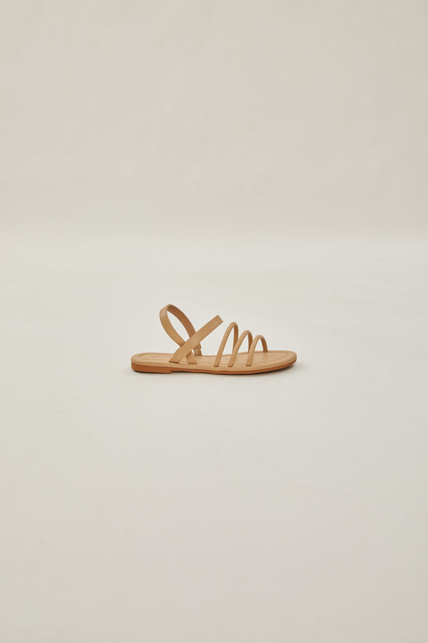 Cole Sandals in Beige