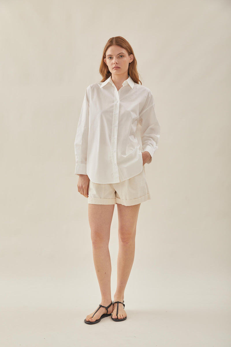 STUDIOS Lightweight Shirt in White
