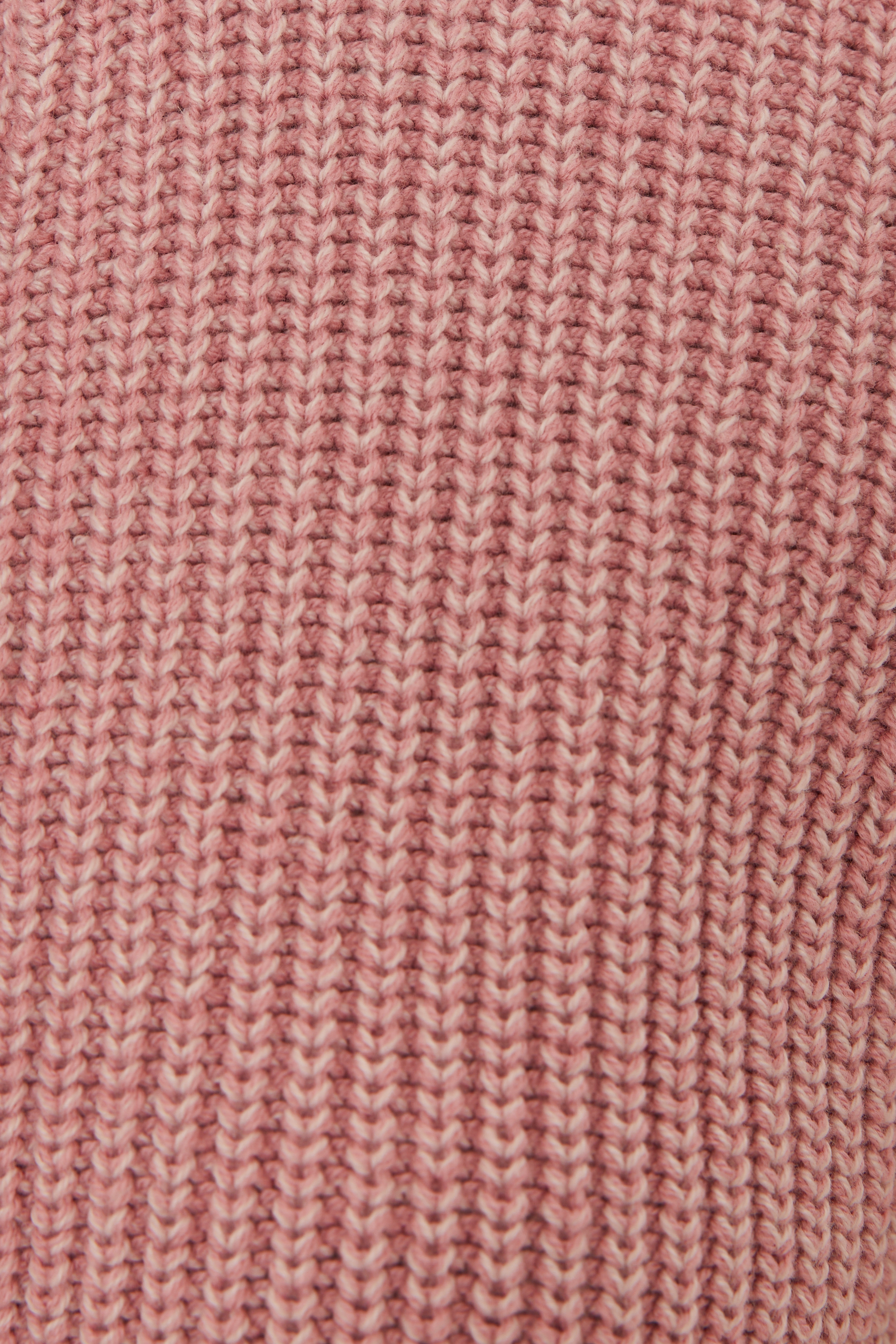 Yarn Knitted Cardigan in Peony
