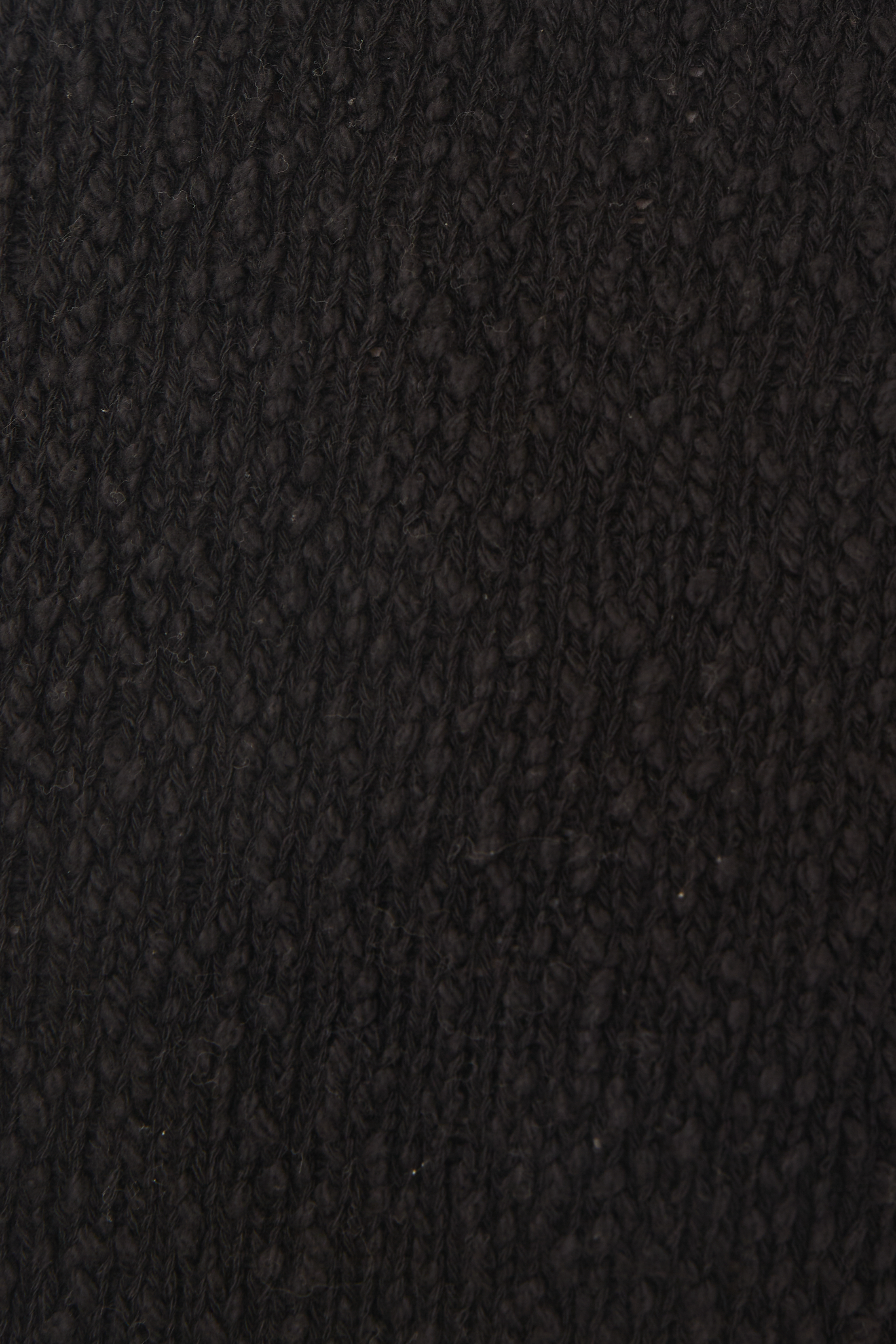 Textured Knit Top in Black