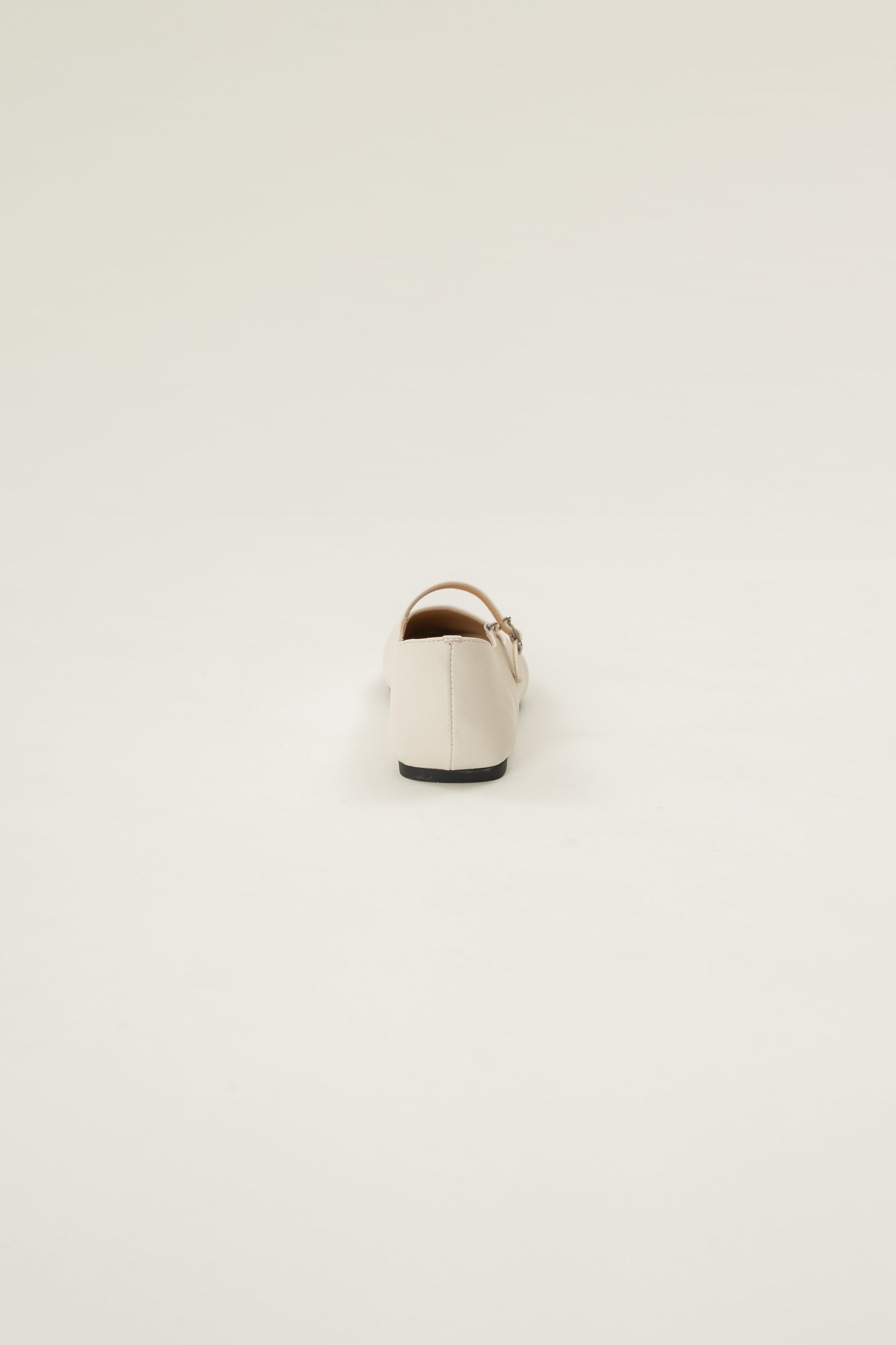 Cassia Leather Mary Janes in White