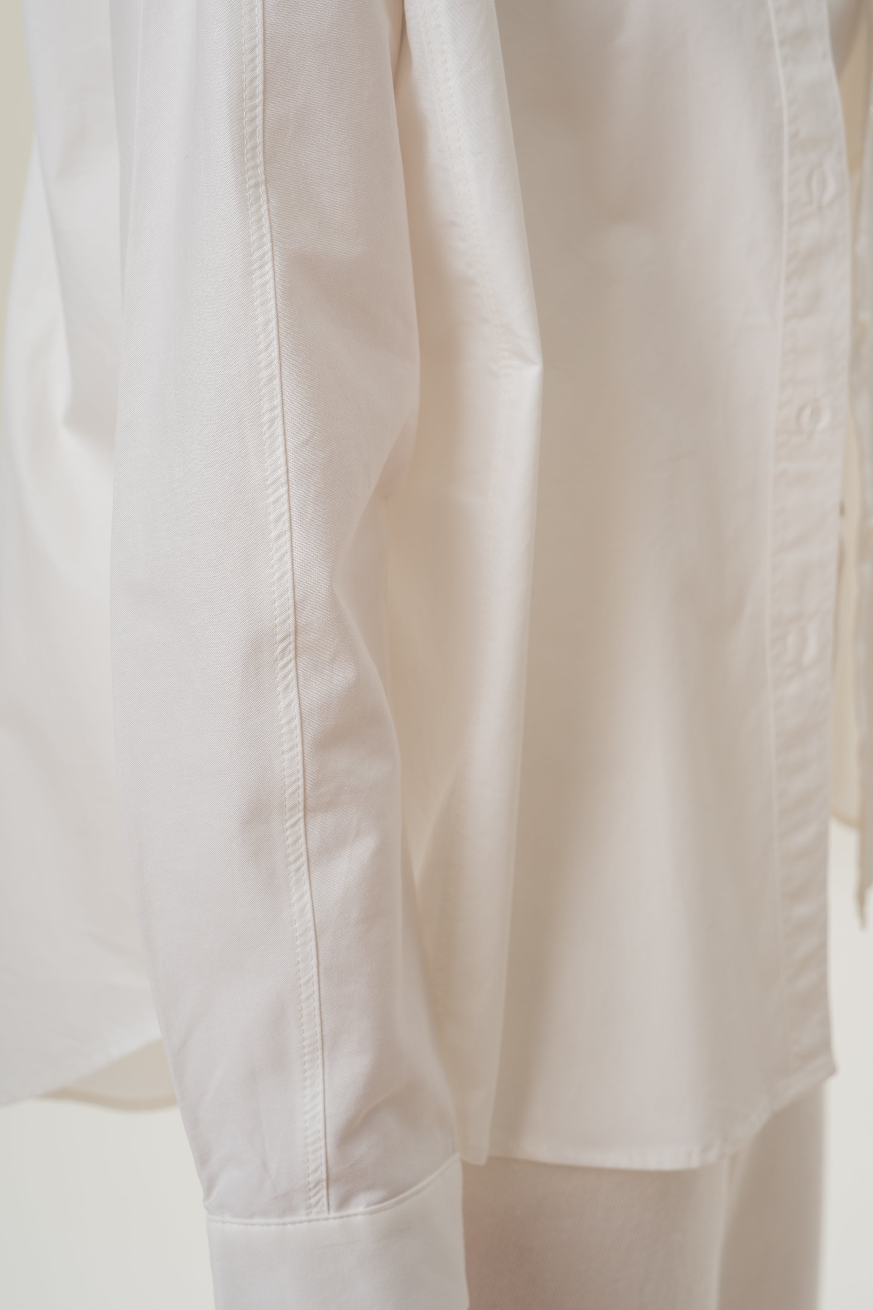 Studios Shirt with Seam Detailing in White